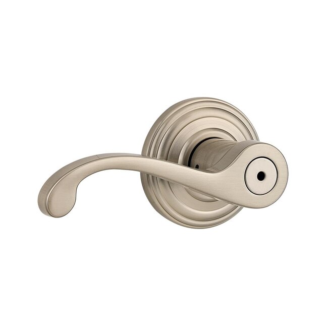 Commonwealth Satin Nickel Privacy Bed/Bath Door Lever with Microban Antimicrobial Technology Commonwealth Satin Nickel Privacy Bed/Bath Door Lever with Microban Antimicrobial Technology