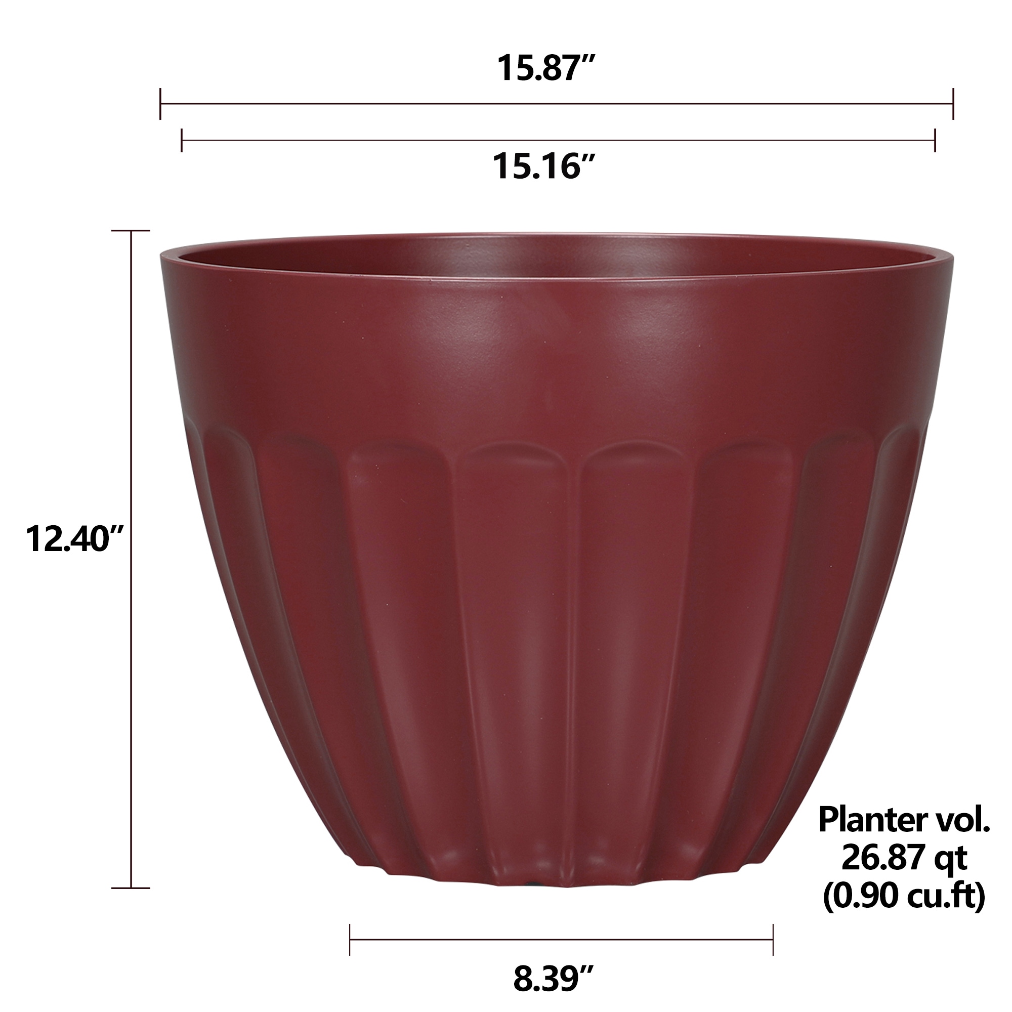 allen + roth PLJ9716PCJ Planter-Window-Box - View #4