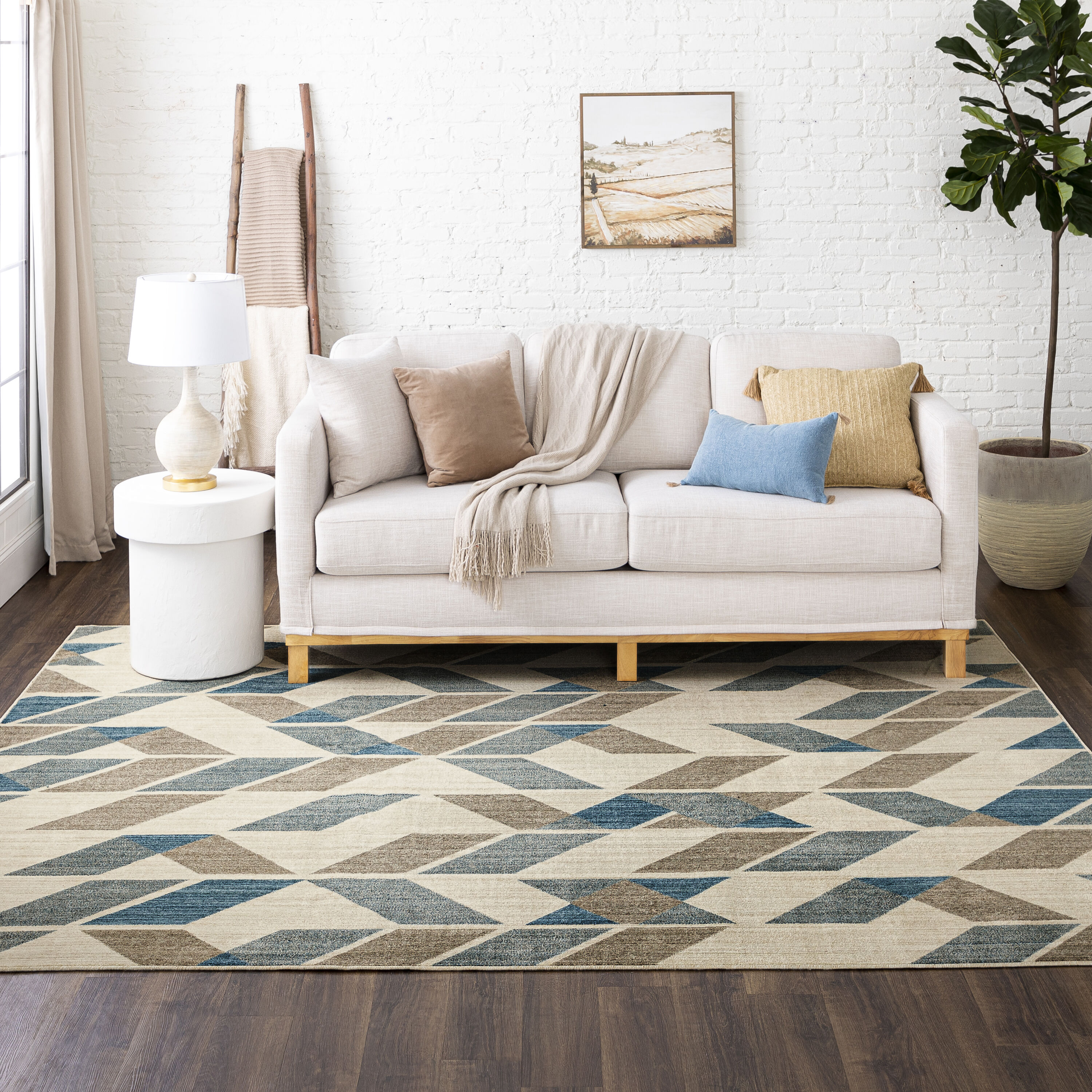 Style Selections 4941 17752 018030 Home Wood Block 18 x 30 Doormat