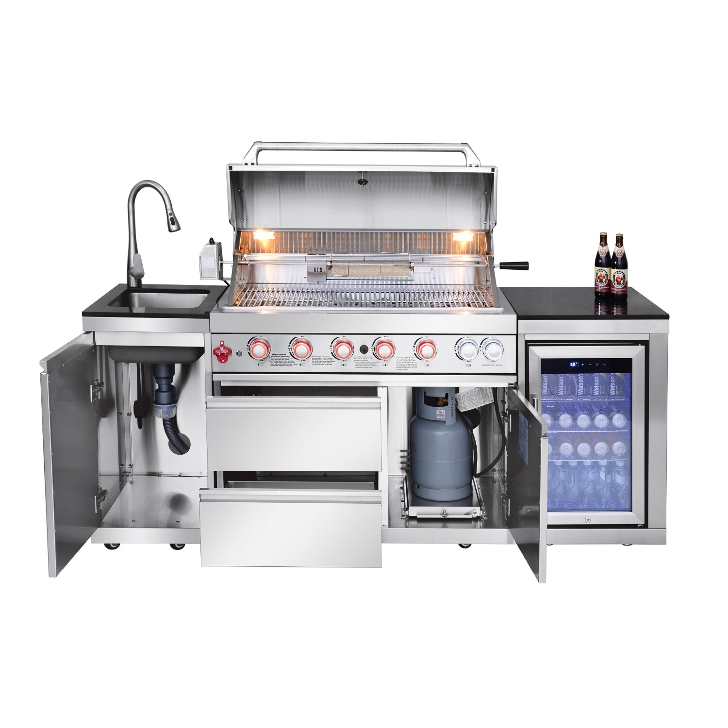 Wooakway FXLS0605-605B07 Modular-Outdoor-Kitchens - View #7