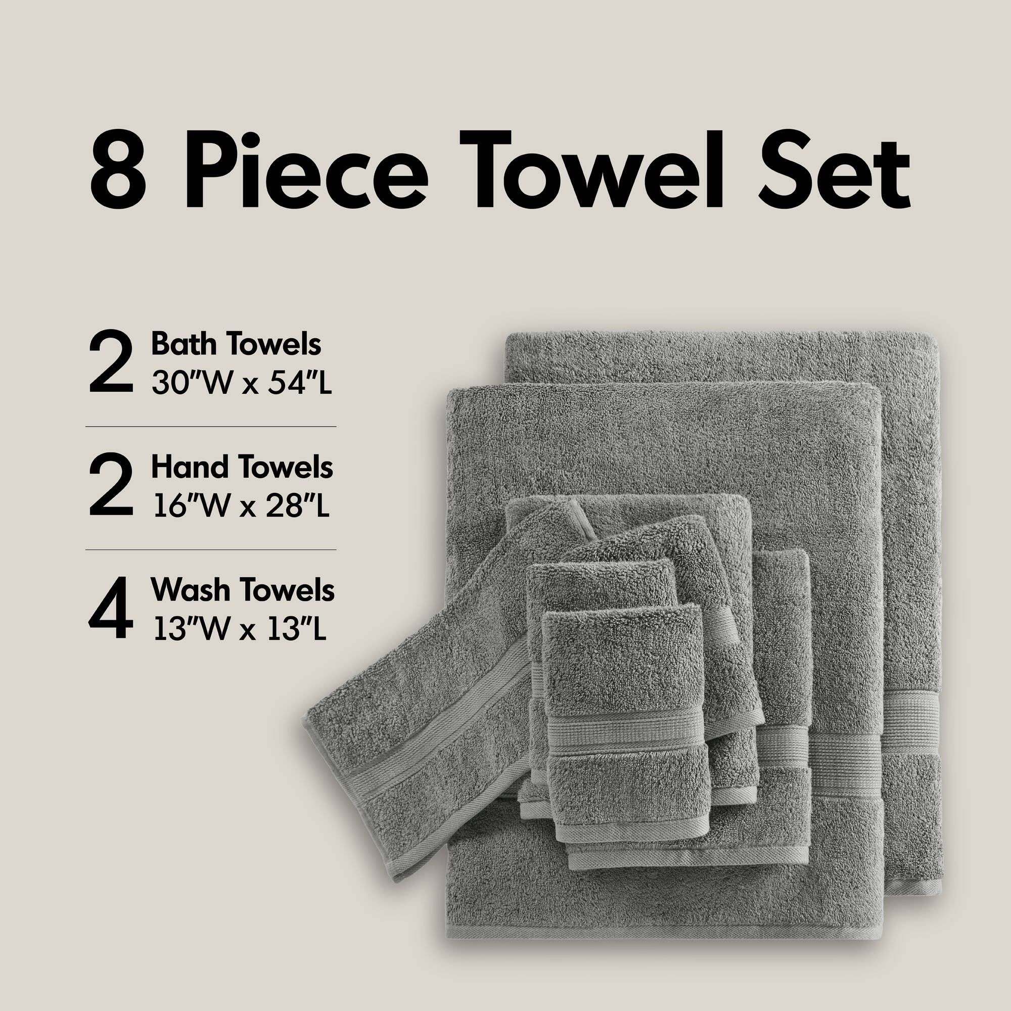 Madison Park Signature MPS73-197 Bath-Towels - View #2