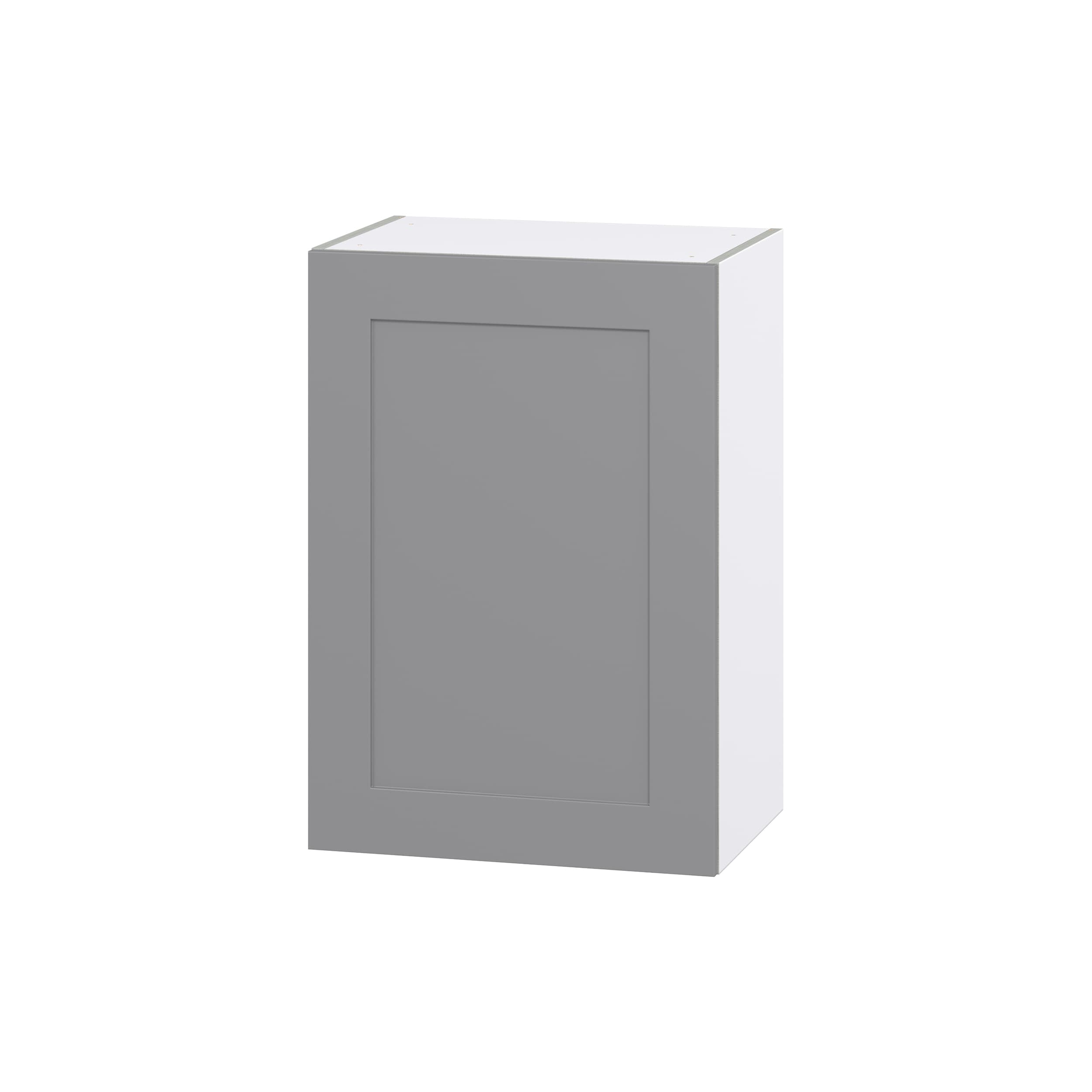 Hugo&Borg DSW2130(L/R)-BM Beaumont 21-in W x 30-in H x 14-in D Slate Gray Wall Fully assembled Cabinet (Flat Panel Shaker)