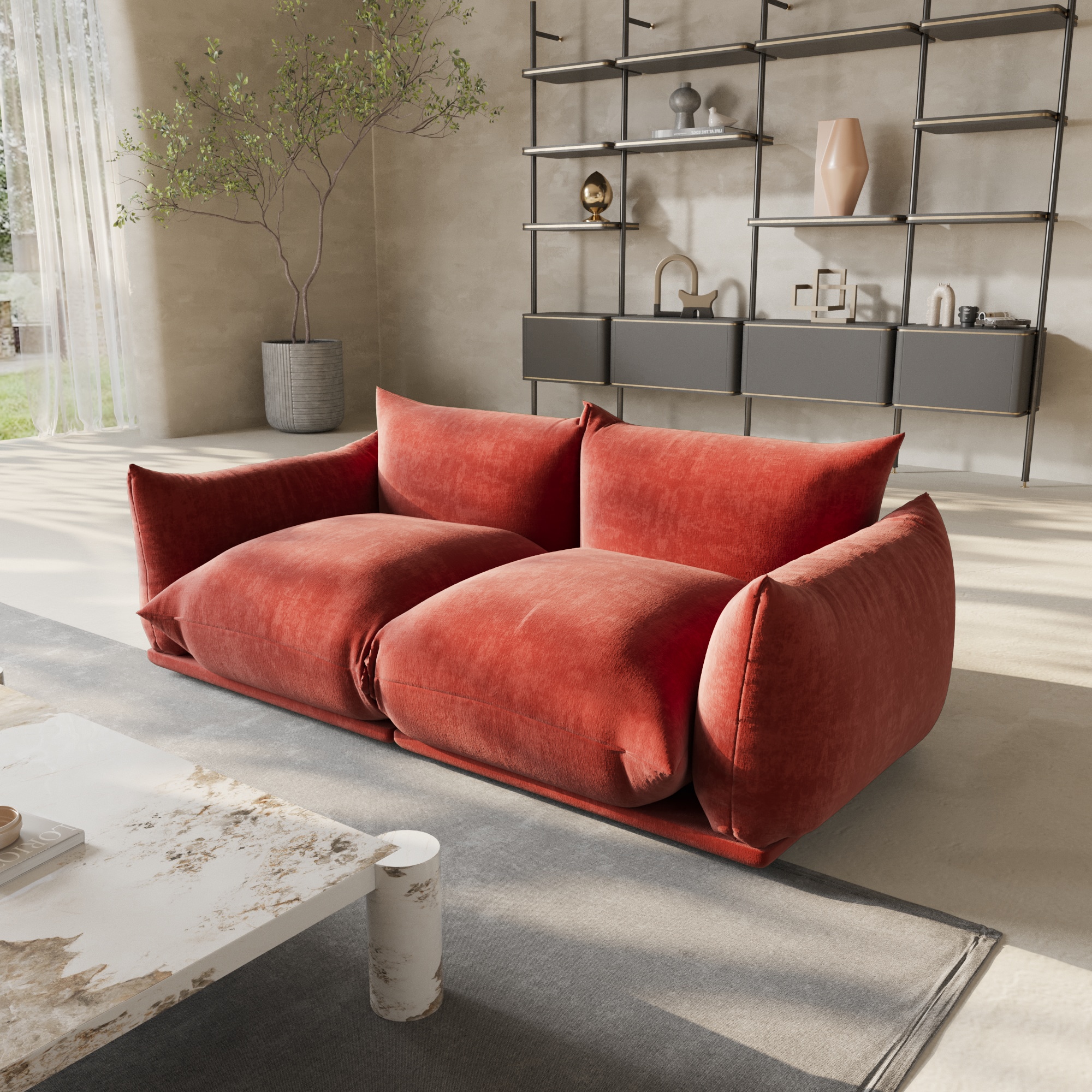 BuotiqHom DH-A-119OR-S2 Sofas-Loveseats - View #2