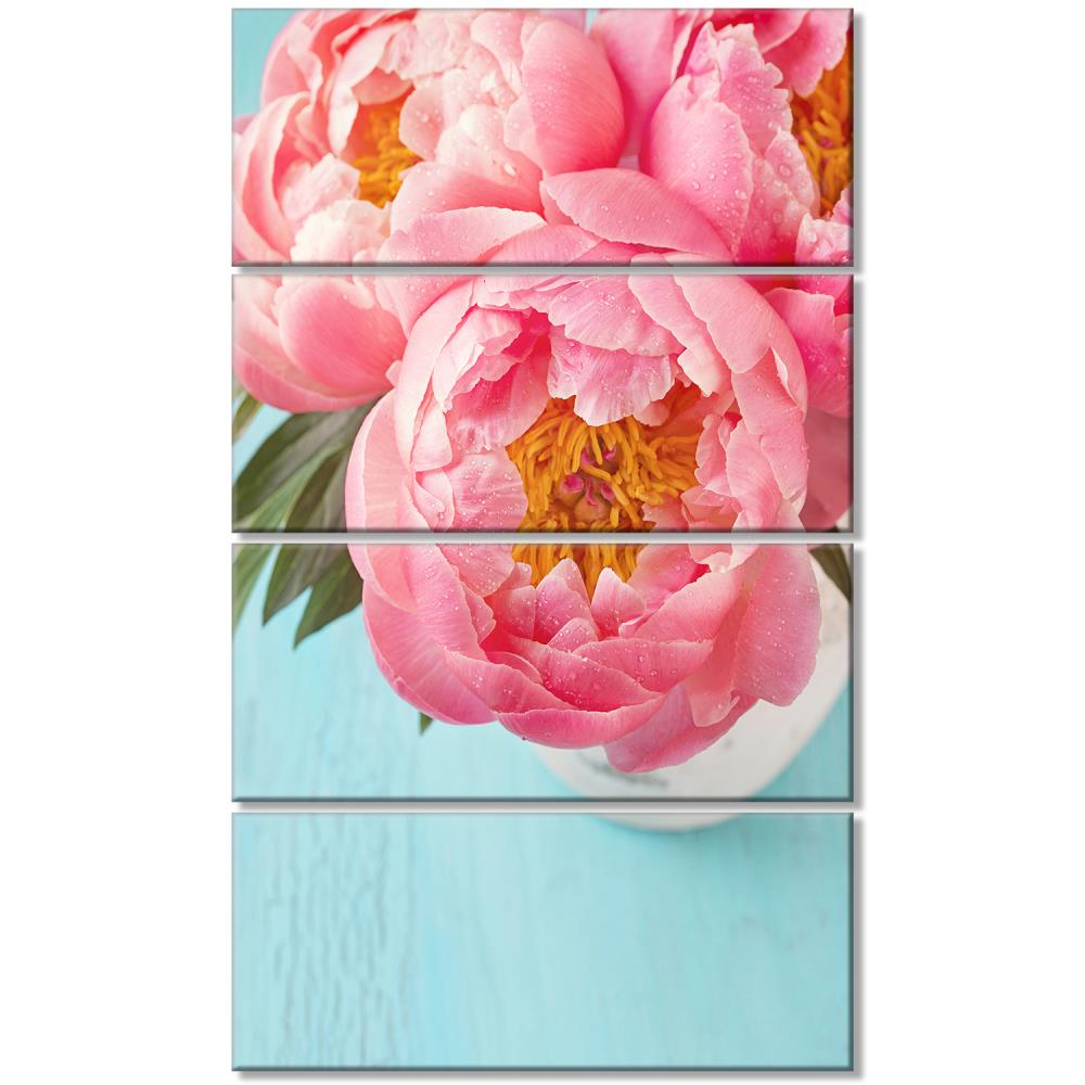 Designart 48-in H x 28-in W Floral Print on Canvas at Lowes.com