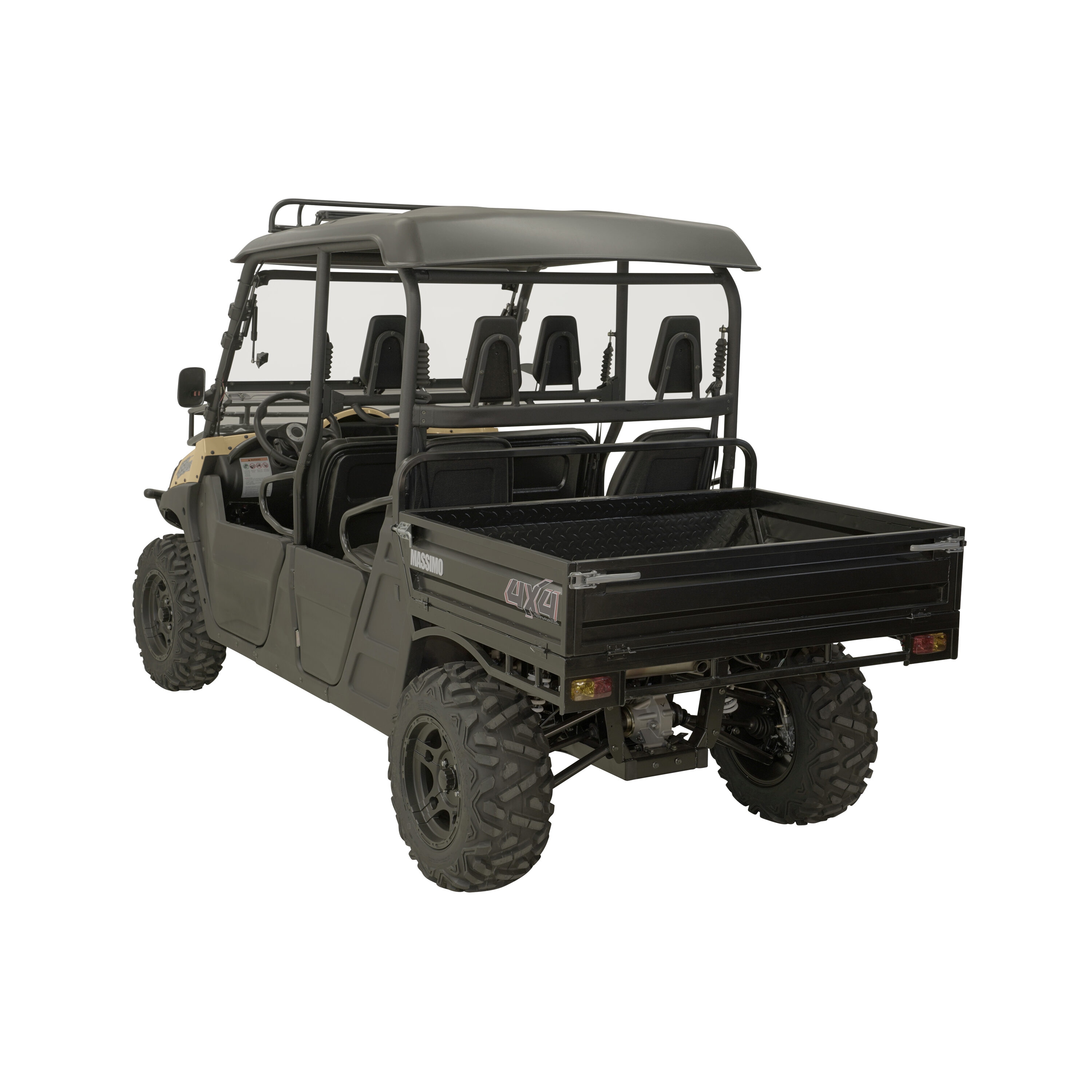 Massimo 5-Seat 800-Cu cm Gas UTV with Canopy (4WD