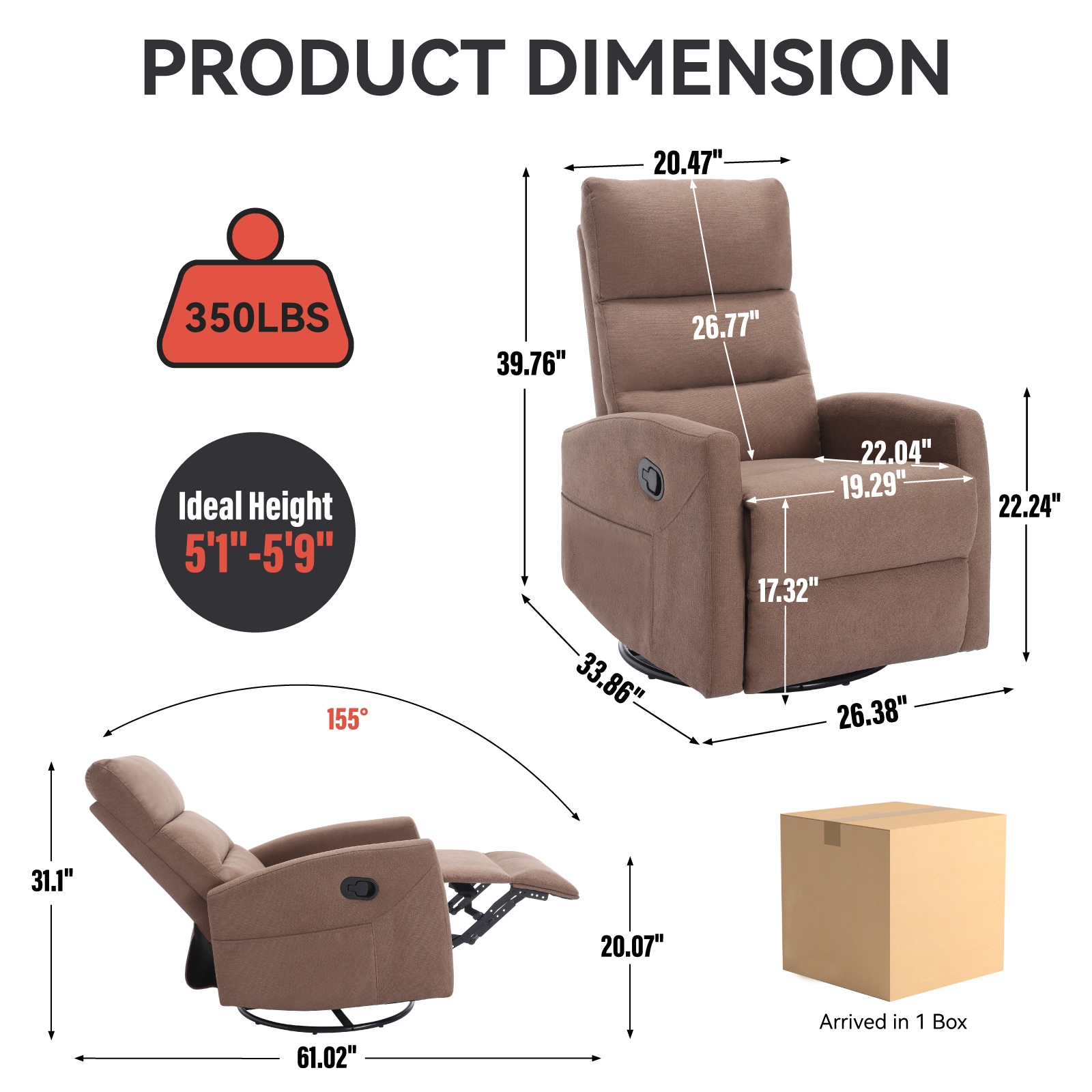 Mondawe MO-CO82279 recliners - View #7