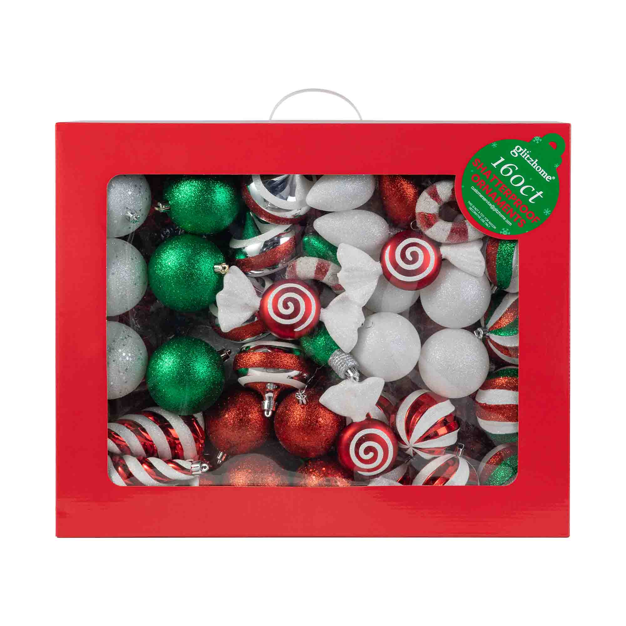 Glitzhome 2032800010 Table-Christmas-Decorations - View #2