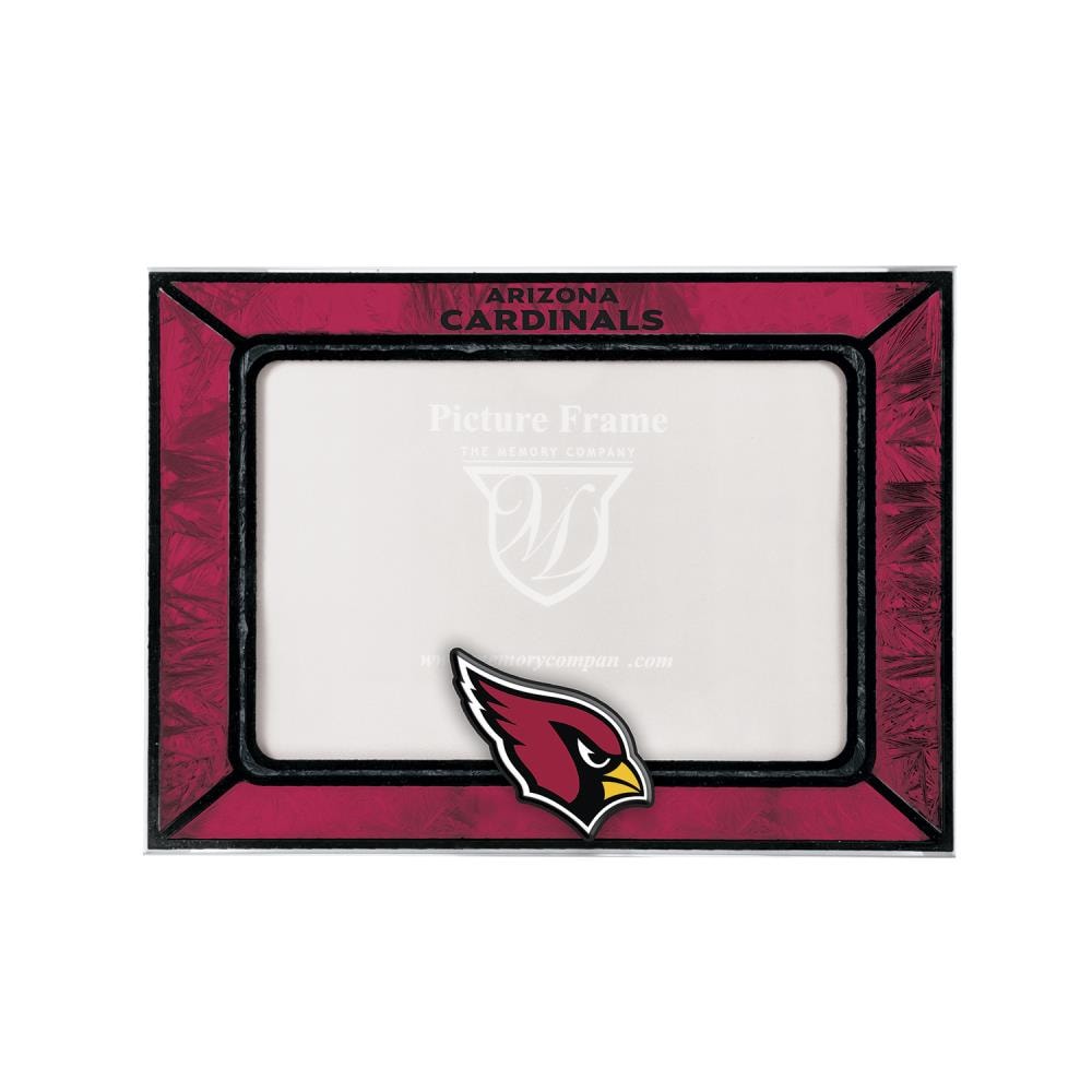 The Memory Company NFL-ACA-1790 Arizona Cardinals Team Glass Picture Frame (4-in x 6-in)