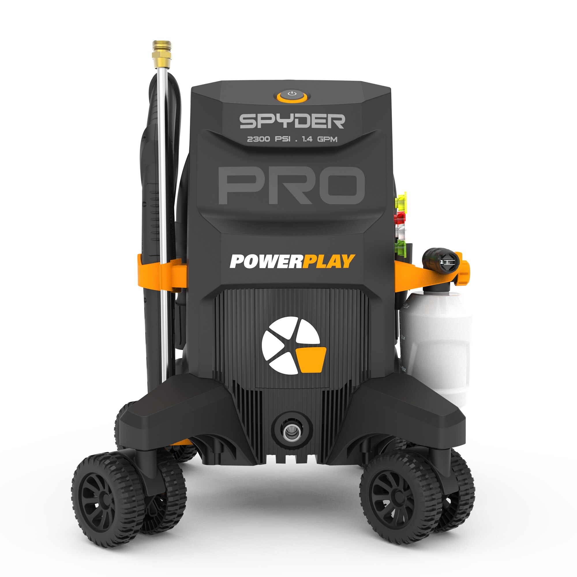 PowerPlay 2300 PSI 1.4-GPM Cold Water Electric Pressure Washer with 4 Spray Tips (Battery Not Included) SPY2300XP Sansujyuku sansujyuku.com