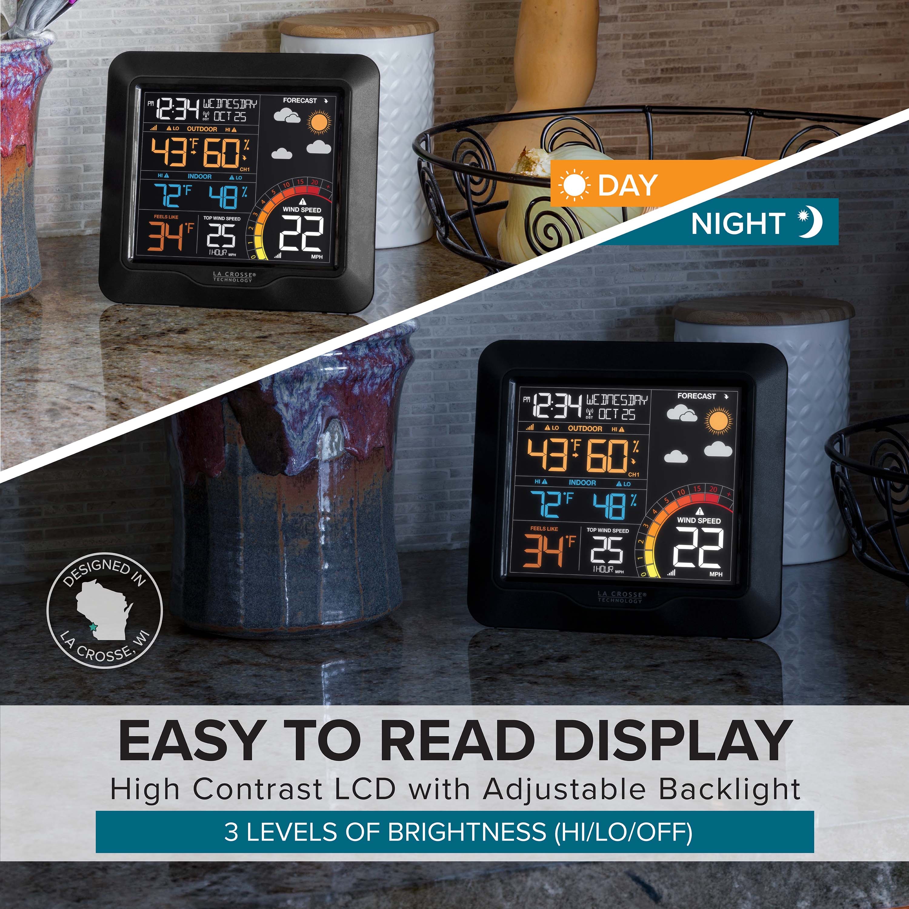 La Crosse Technology L76225 Digital-Weather-Stations - View #4