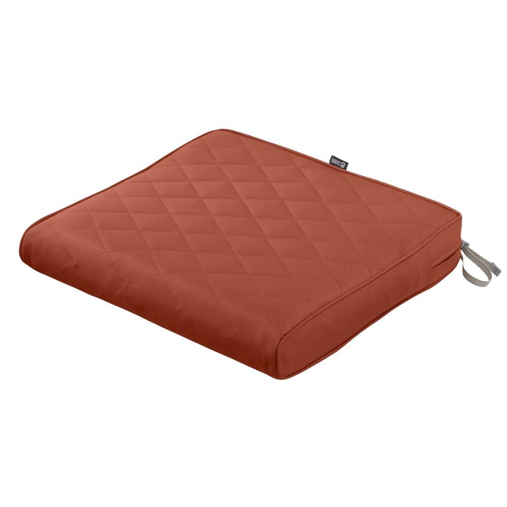 Classic Accessories 21-in x 21-in Patio Chair Cushion in the Patio