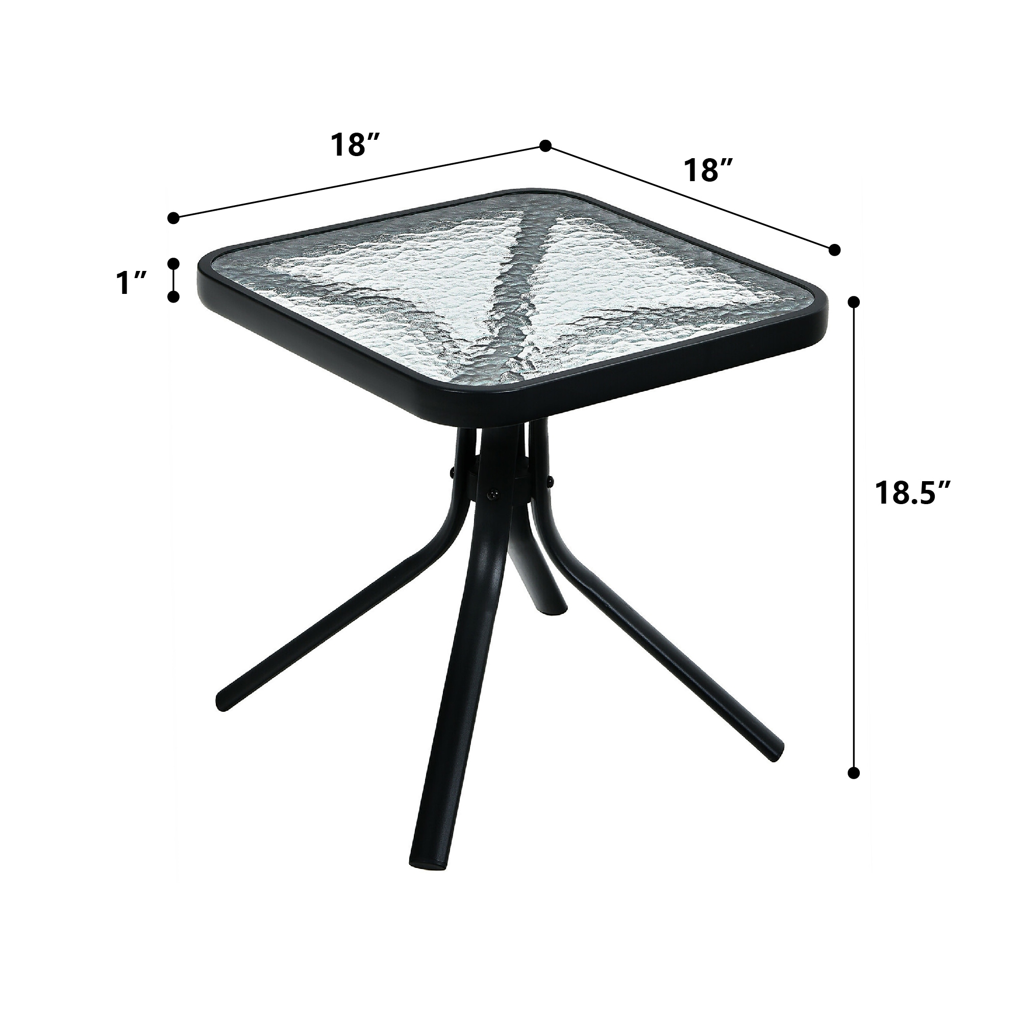 WELLFOR TDJ10077 Patio-Tables - View #4