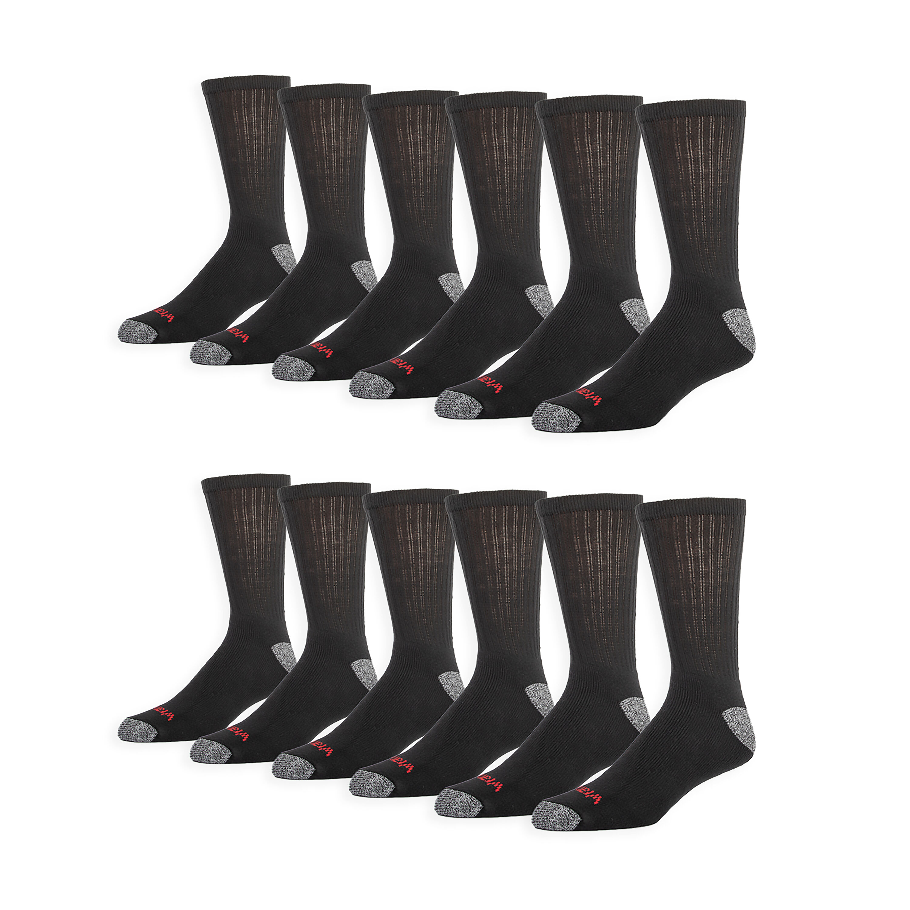 Outer Peak Black 2 pack Thermal Socks - Lowes Menswear