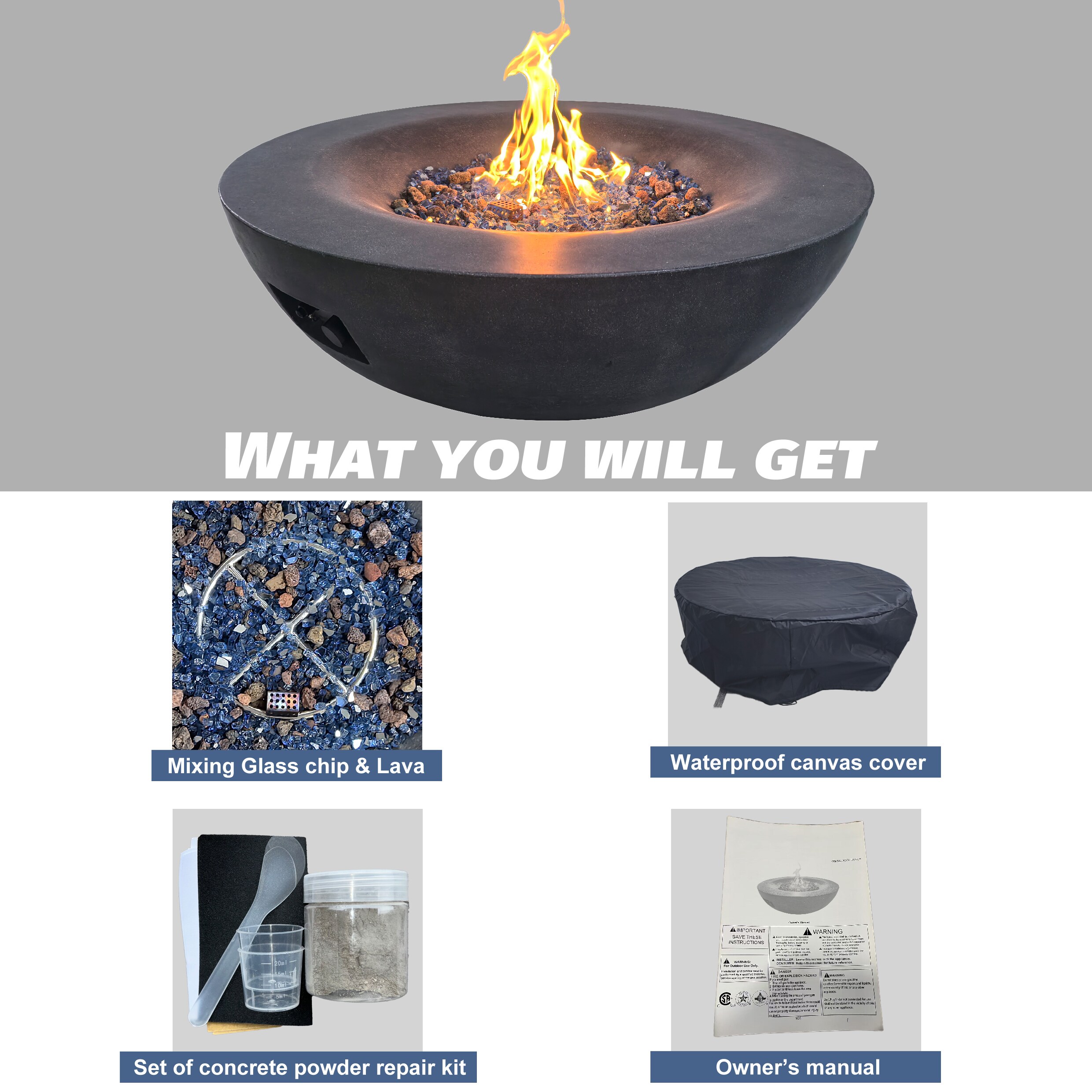 Bybafun YA6400019 Outdoor-Gas-Firepits - View #6