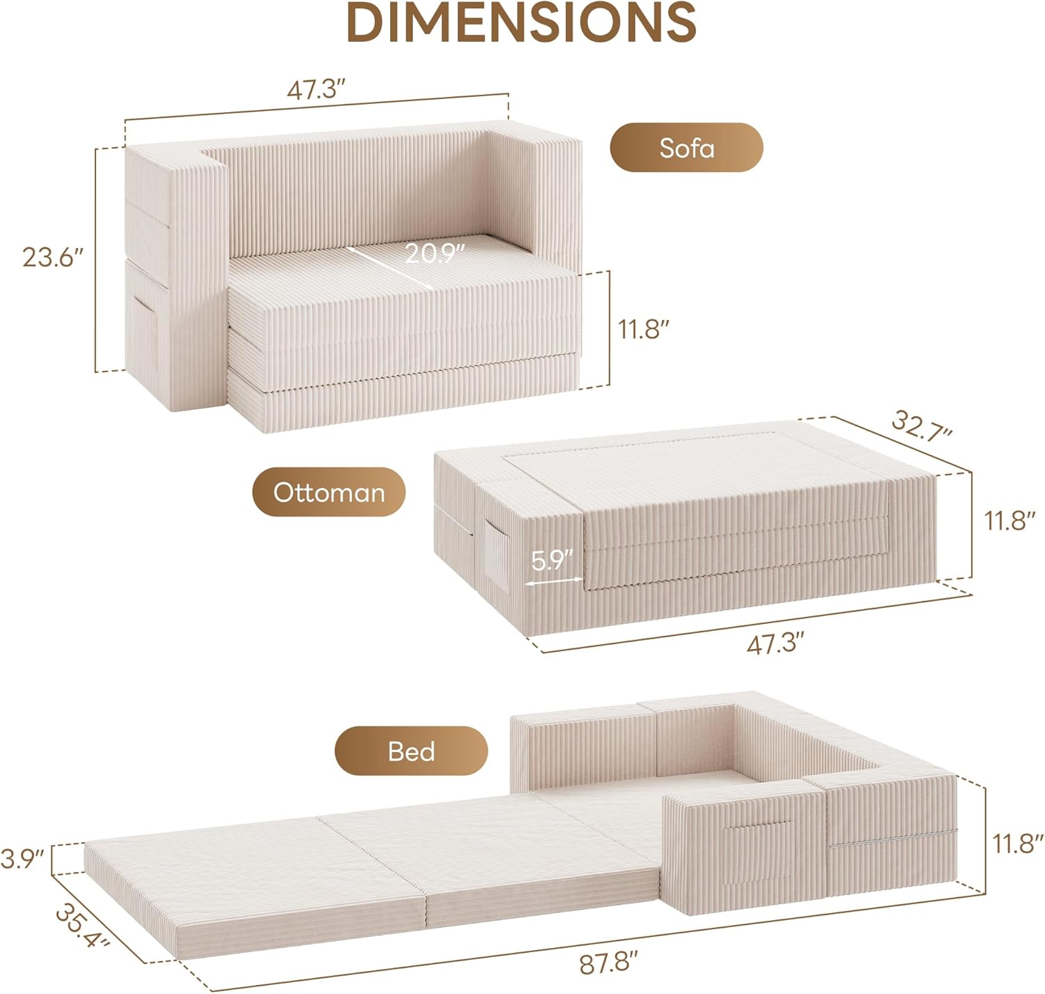 Likimio USAN1064984 futons - View #2