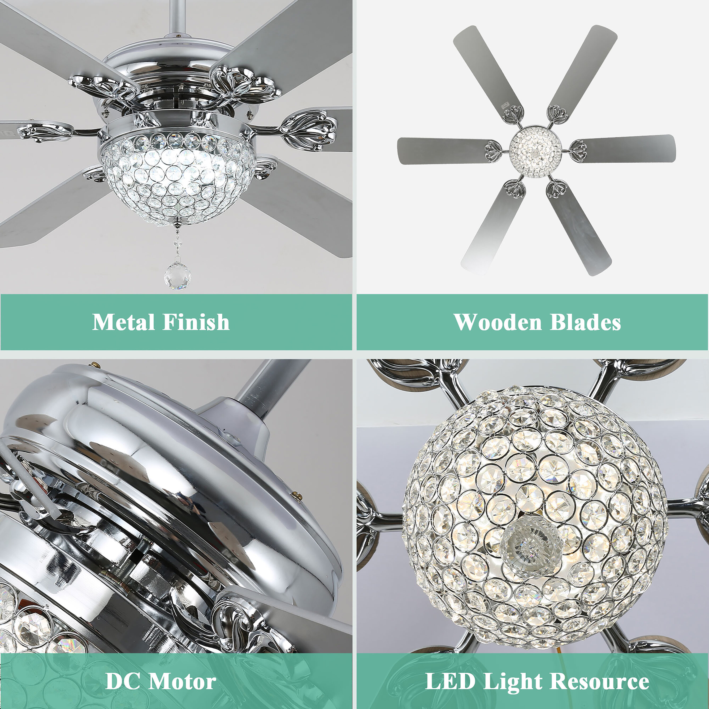 Cusp Barn DC6503-C Ceiling-Fans - View #7