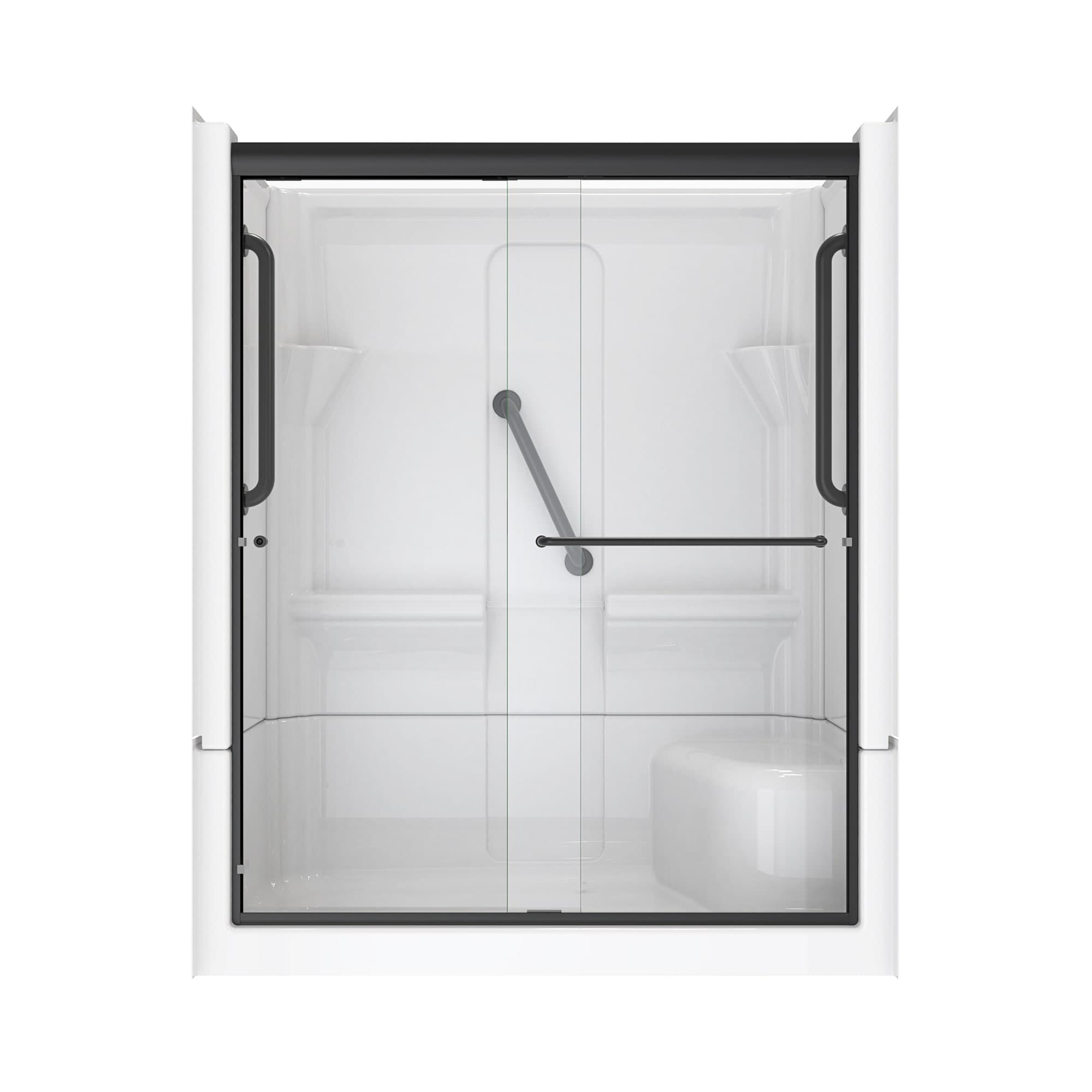 Laurel Mountain 6030SH1S4PSRWM1 Alcove-Shower-Kit - View #2
