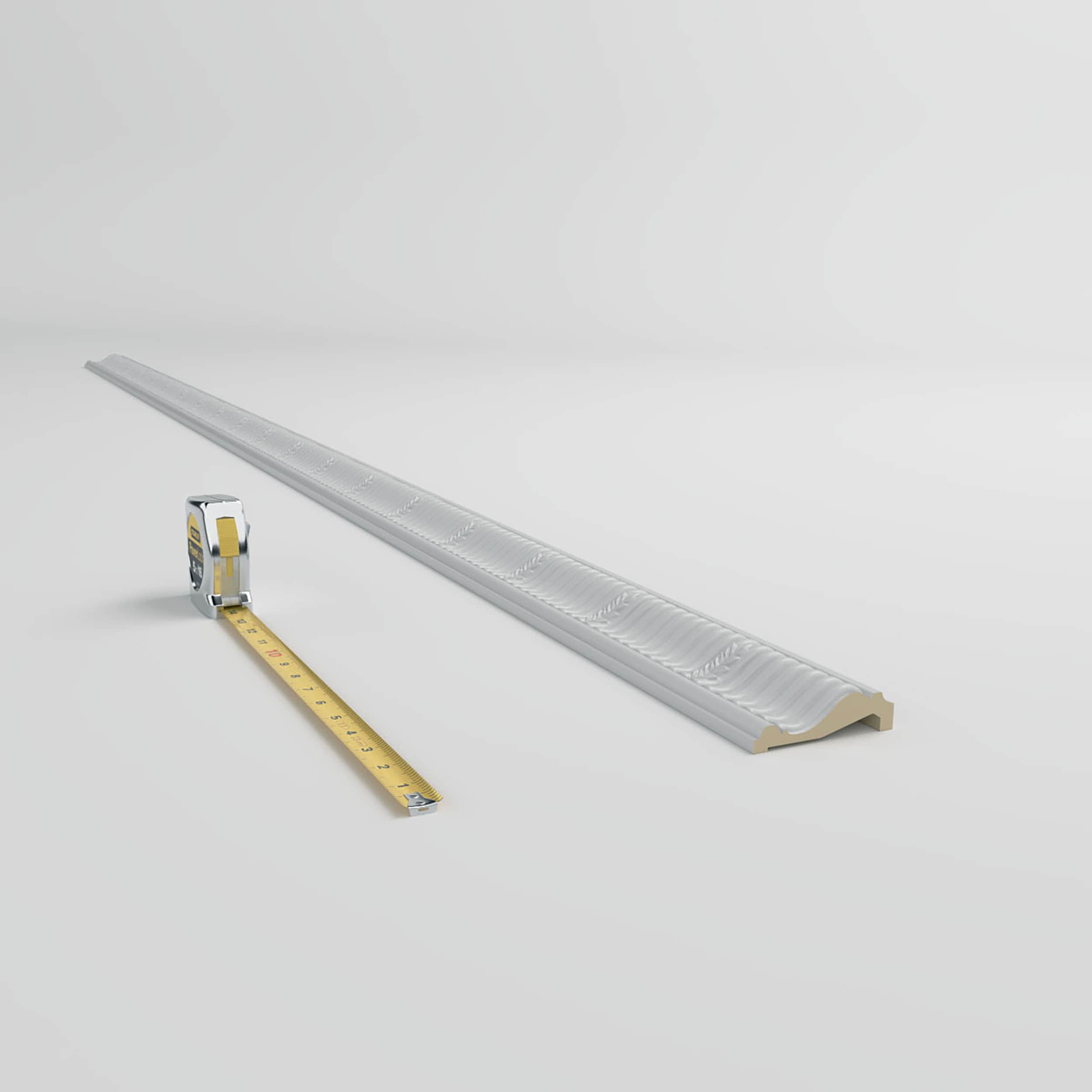 Nevio 3.38'' H x 96.13'' W x 1'' D Urethane Chair Rail
