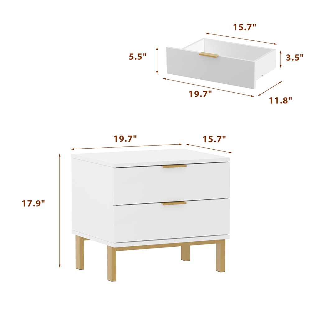 Homsee V-KF200155-02 nightstands - View #10