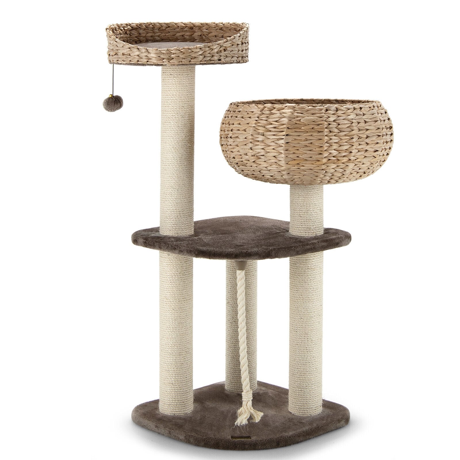 LIVIZA PTJ7475CF 41-Inches x 18-Inches Brown Cat Tree