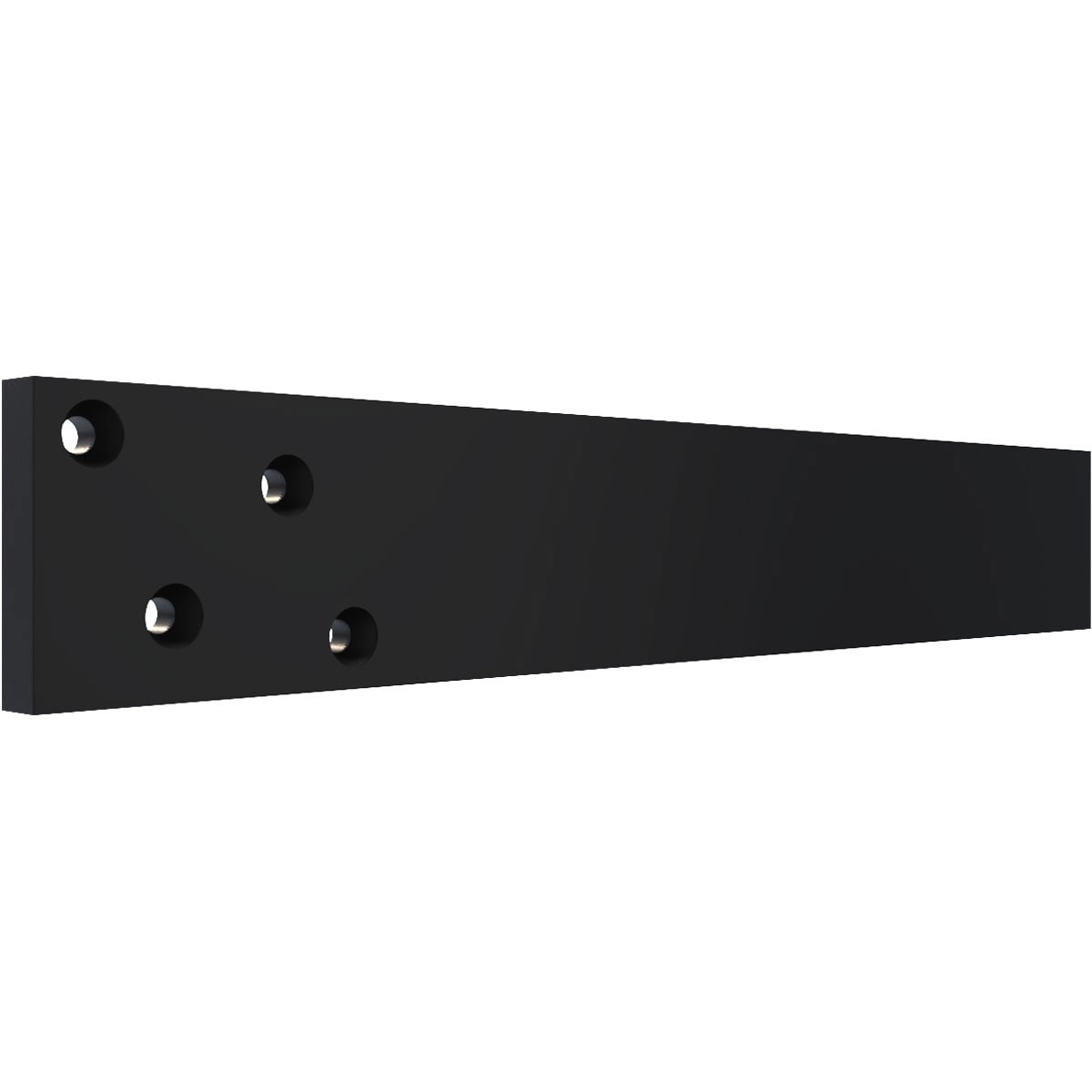 Ekena Millwork BKTM02X16HFPBL Mending-Plates-Brackets-Braces - View #2