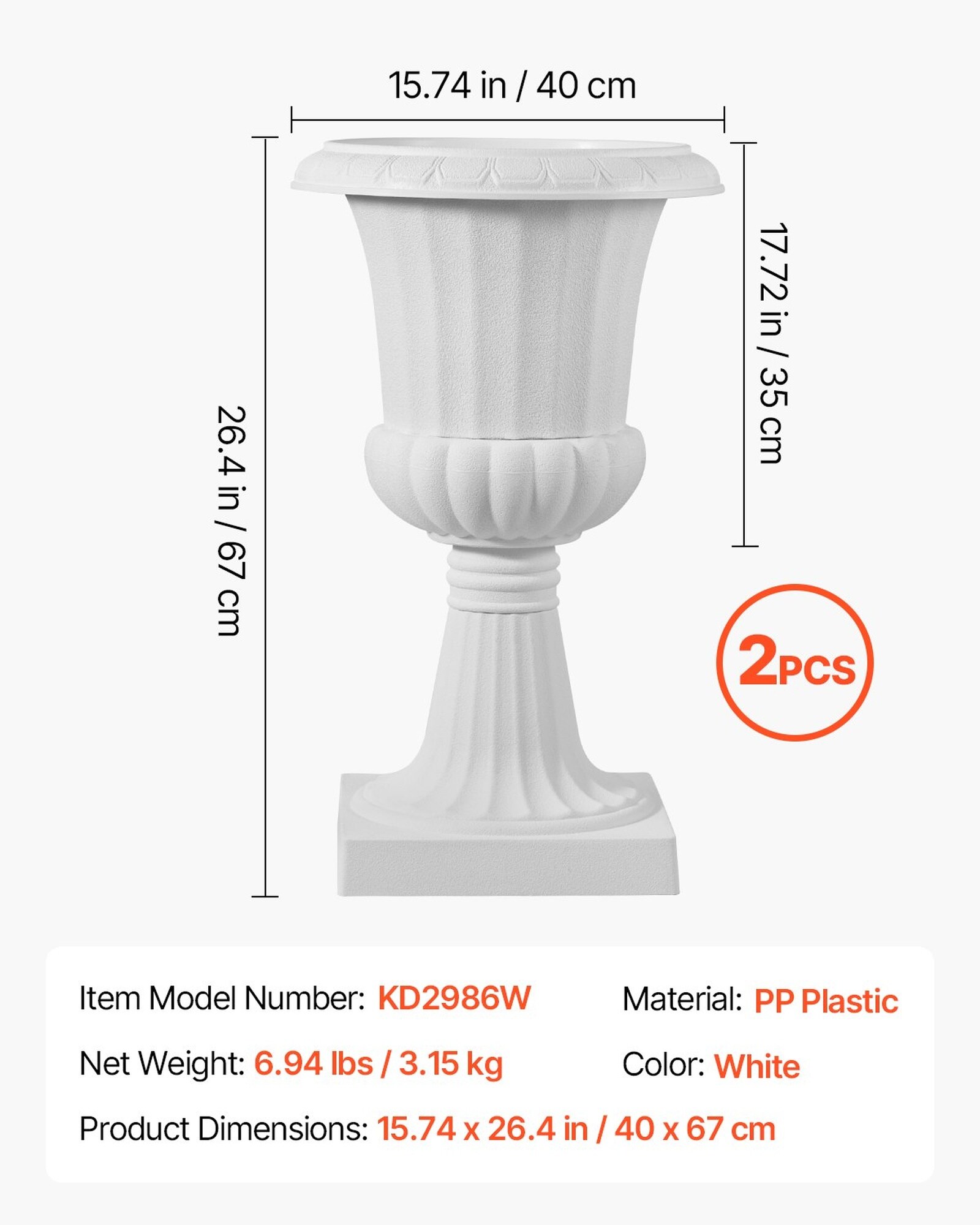 GIVIMO LW102GIVSS1912 Planter-Window-Box - View #3
