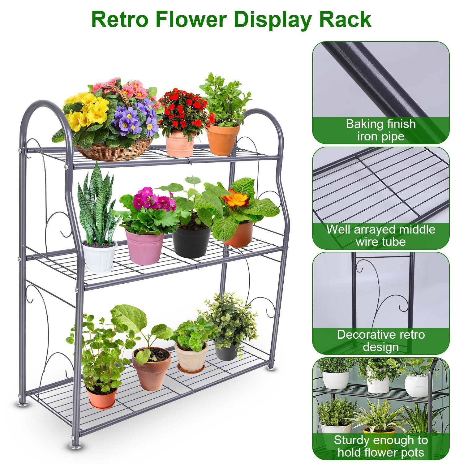 AHIOU HOME ZAAHD-H2MDGYPS Plant-Stand - View #8