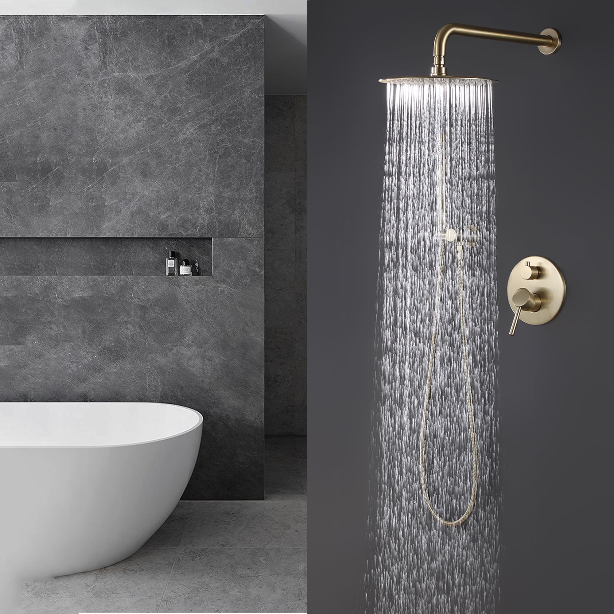 WELLFOR WB-H#RB0822 Showerhead-Bar-Panels - View #2