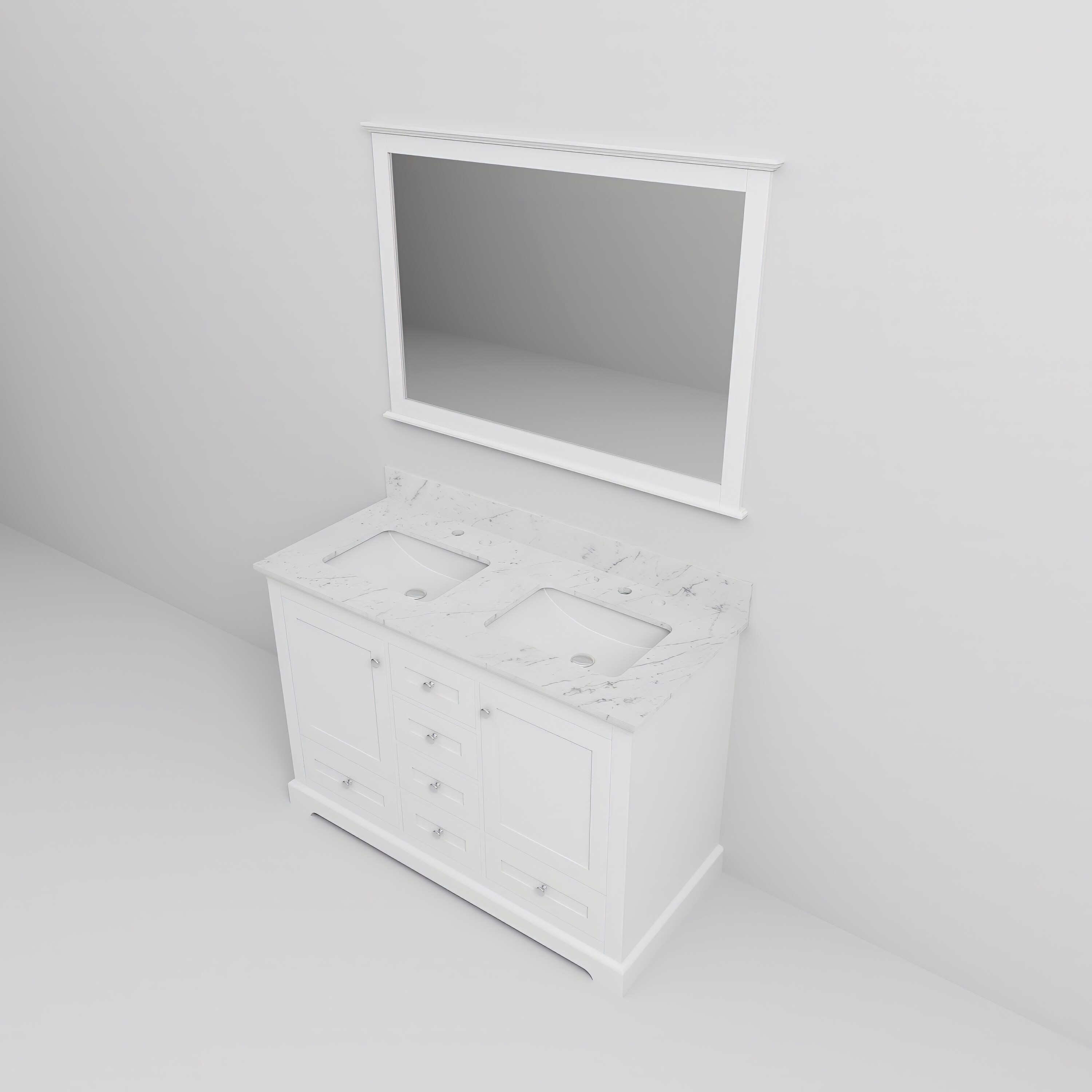 Lexora LD342248DADSM46 Bath-Vanity-Combo - View #12