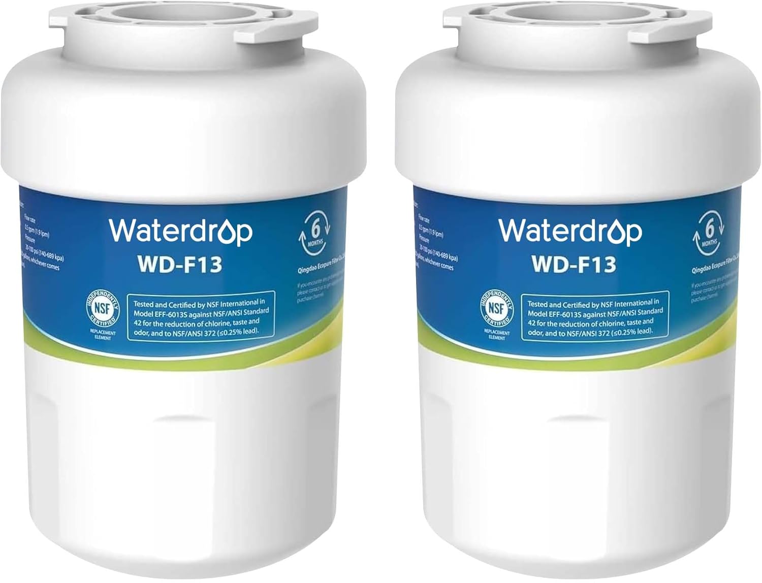 Waterdrop B-WD-MWF-2 refrigerator water filter Whole House 6 Replacement Filter 2 -Pack