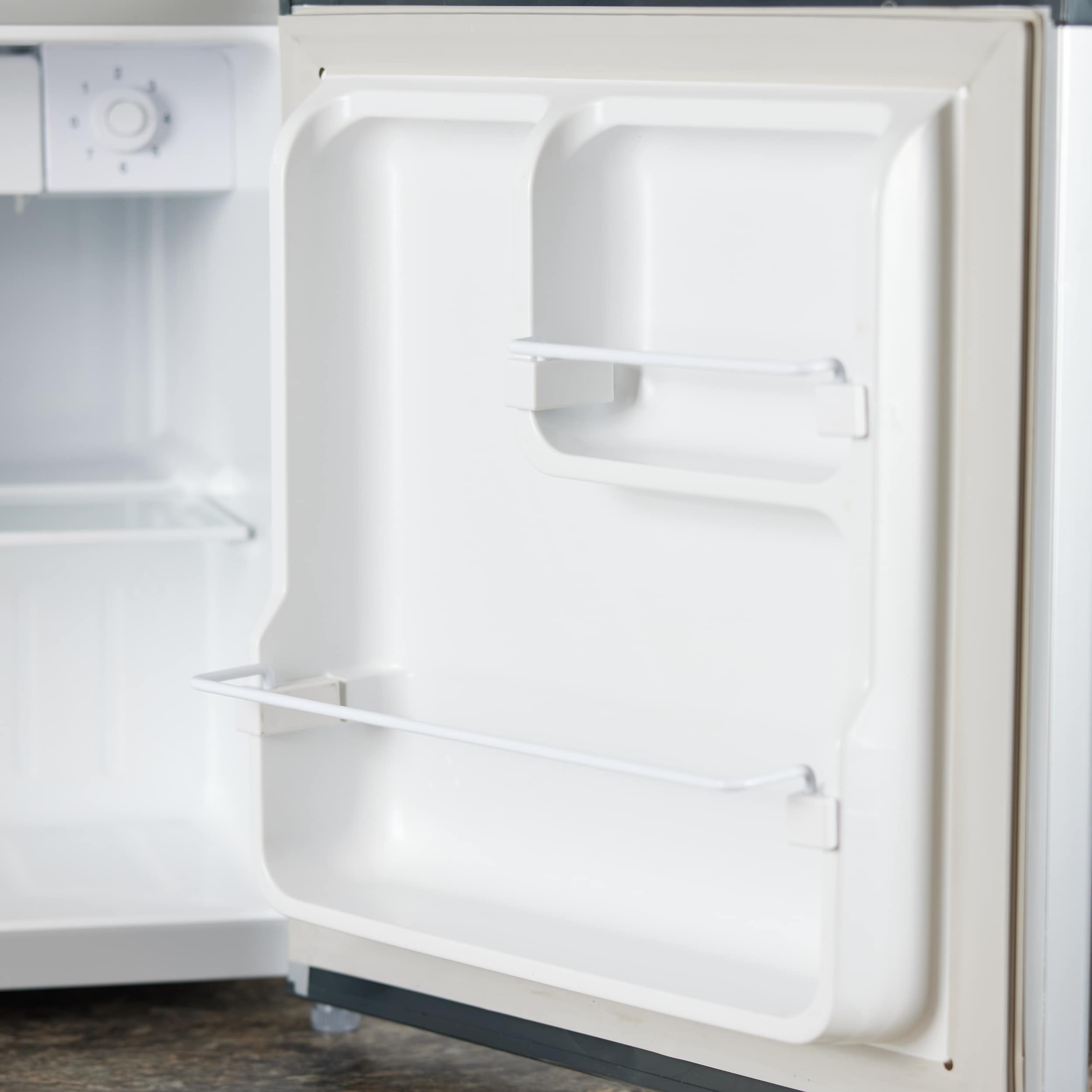 BLACK+DECKER BCRK17B Compact Refrigerator & Mini Fridge with Freezer, 1.7  cu. ft., Black 