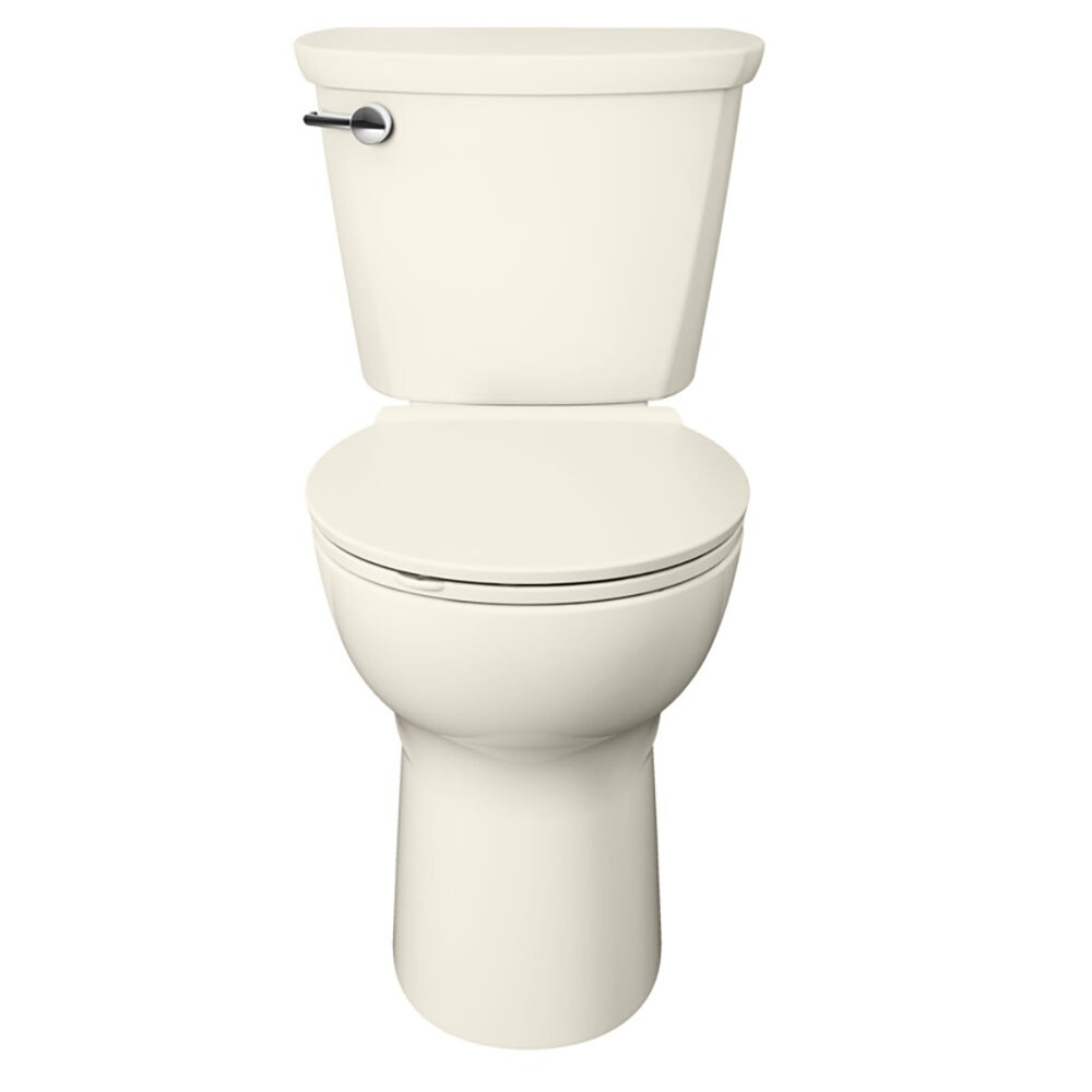 American Standard 215BA004.222 Cadet Pro Linen Round Chair height 2-piece Toilet 12-in Rough-In 1.28 GPF
