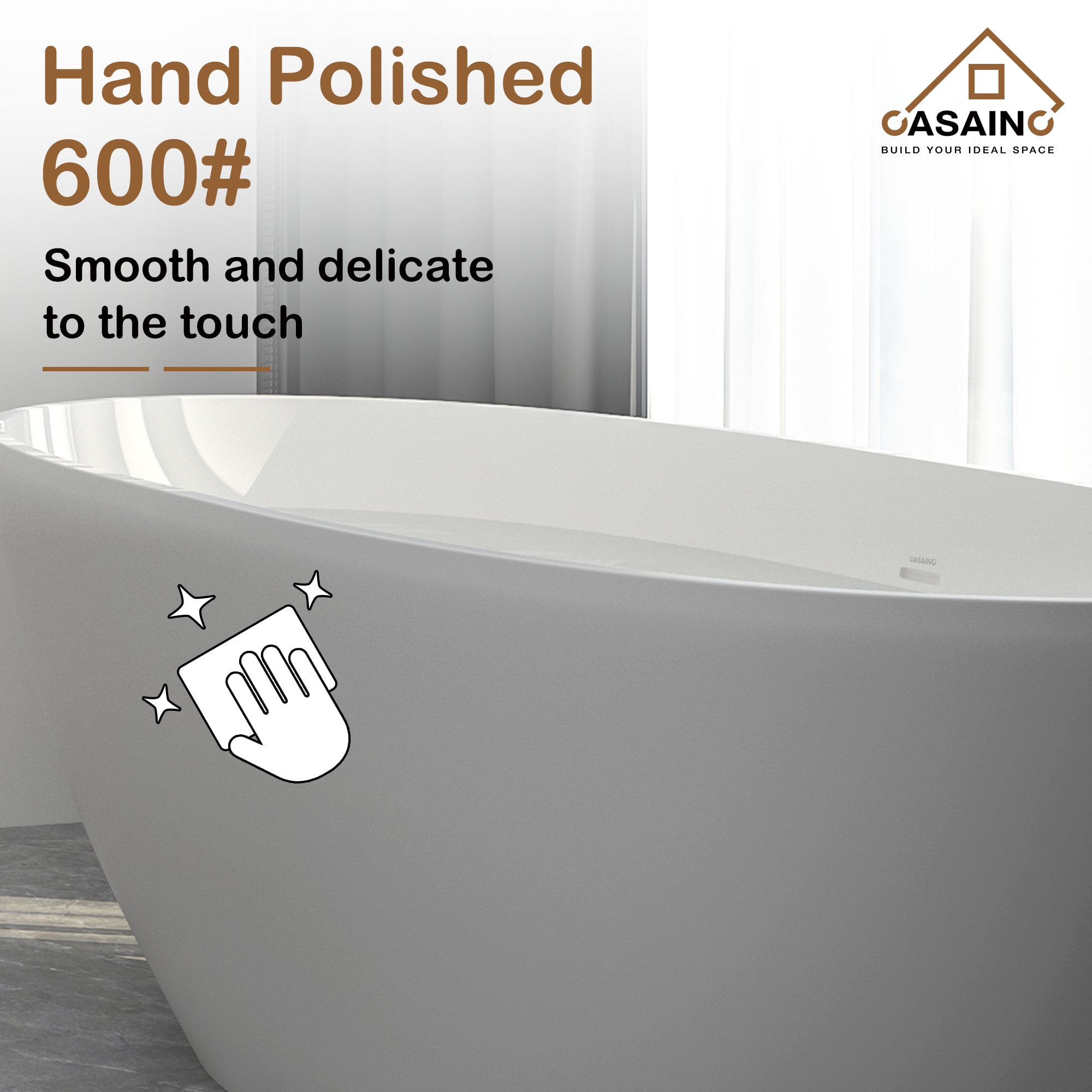 CASAINC CA-TC-7414 bathtubs - View #7