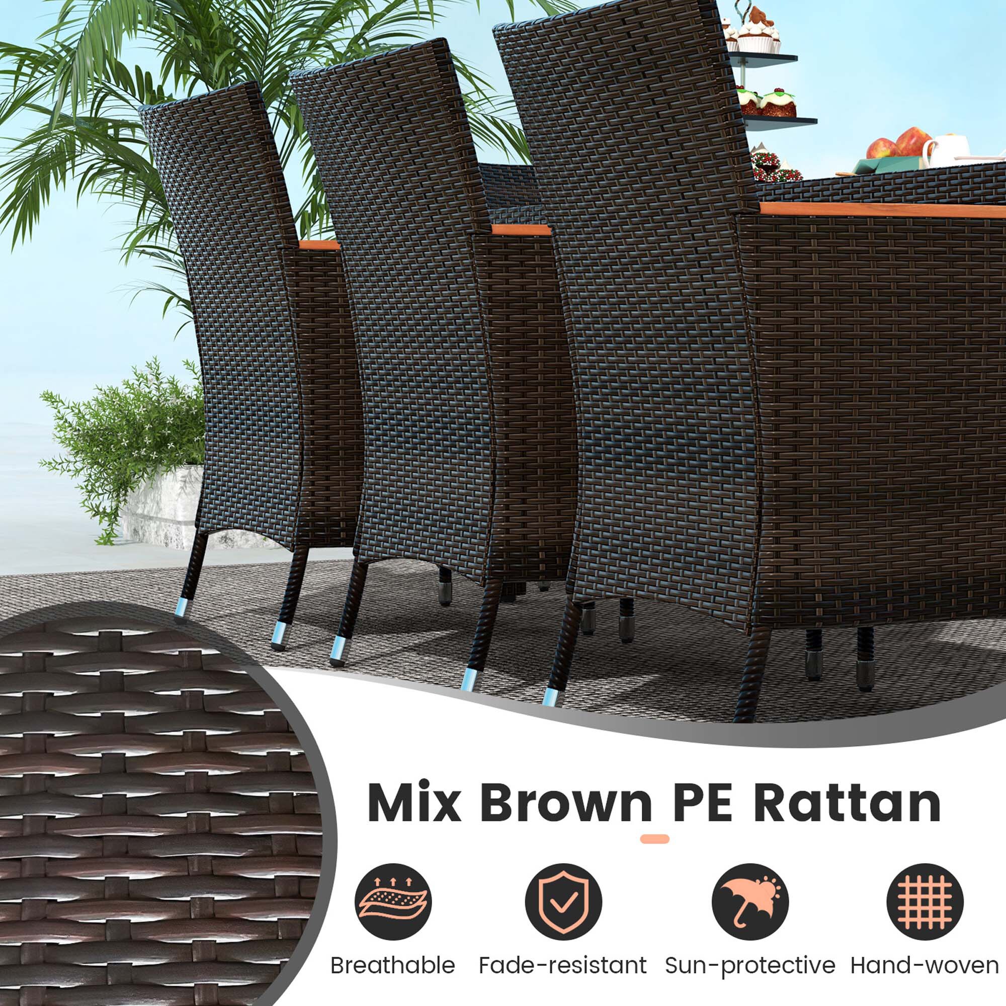 Costway LWS00060 Patio-Conversation-Sets - View #7