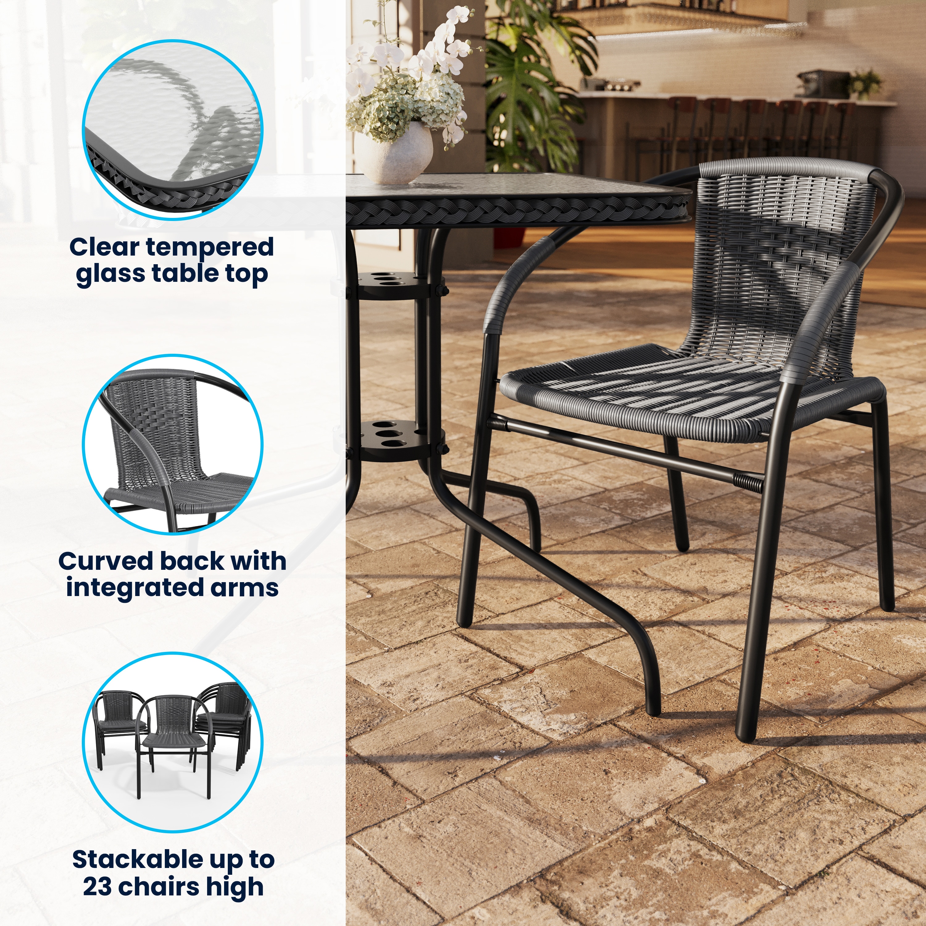 Flash Furniture 889142061694 Patio-Dining-Sets - View #3