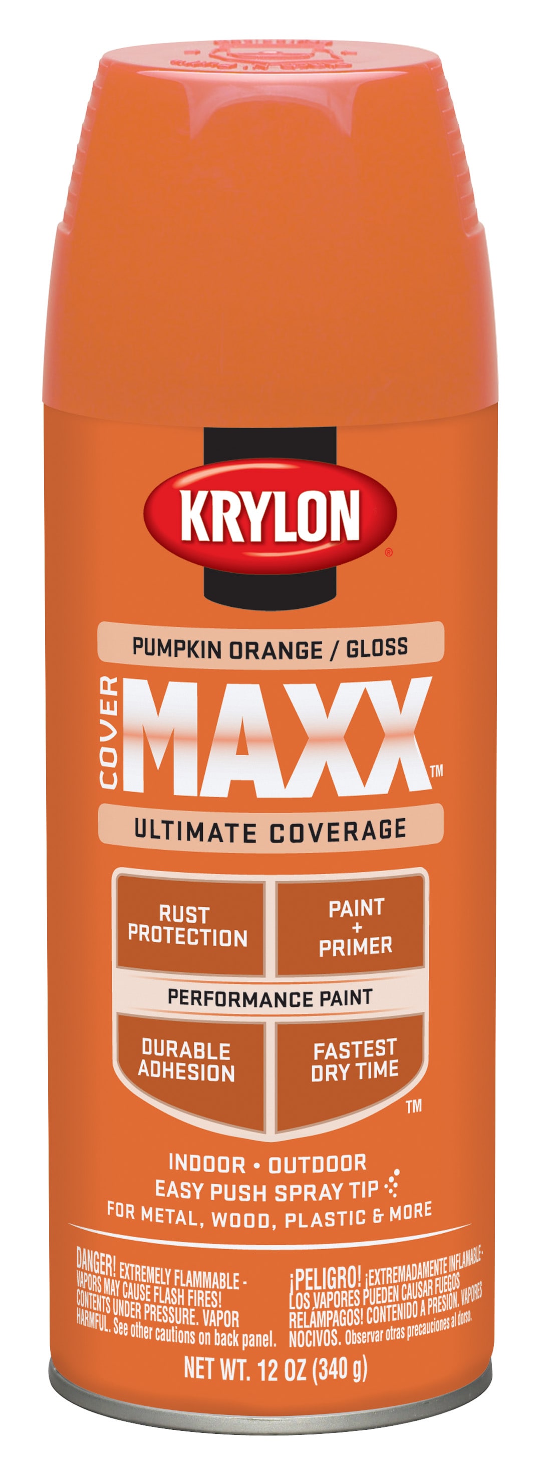 Rust-Oleum SuperMaxx Gloss Safety Red Spray Paint (NET WT. 15-oz