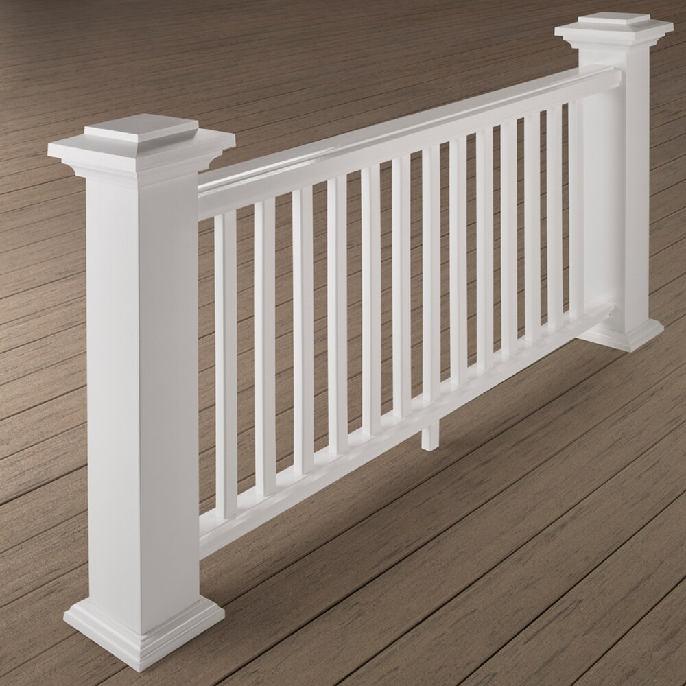 AZEK Reserve Rail White Composite Deck Rail Kit at Lowes.com