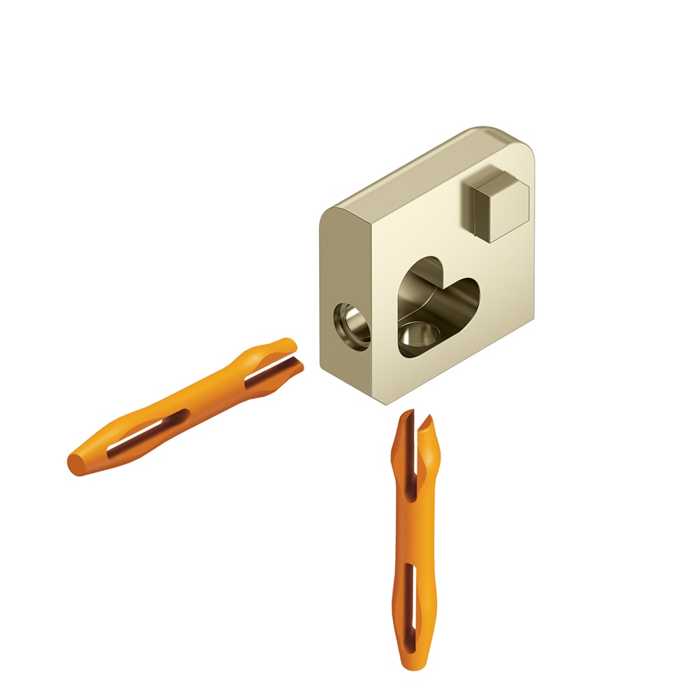 Schluter Systems EV/J100ATG Jolly 0.375-in W x 0.125-in L Polished nickel anodized aluminum Aluminum Outside corner Tile Edge Trim