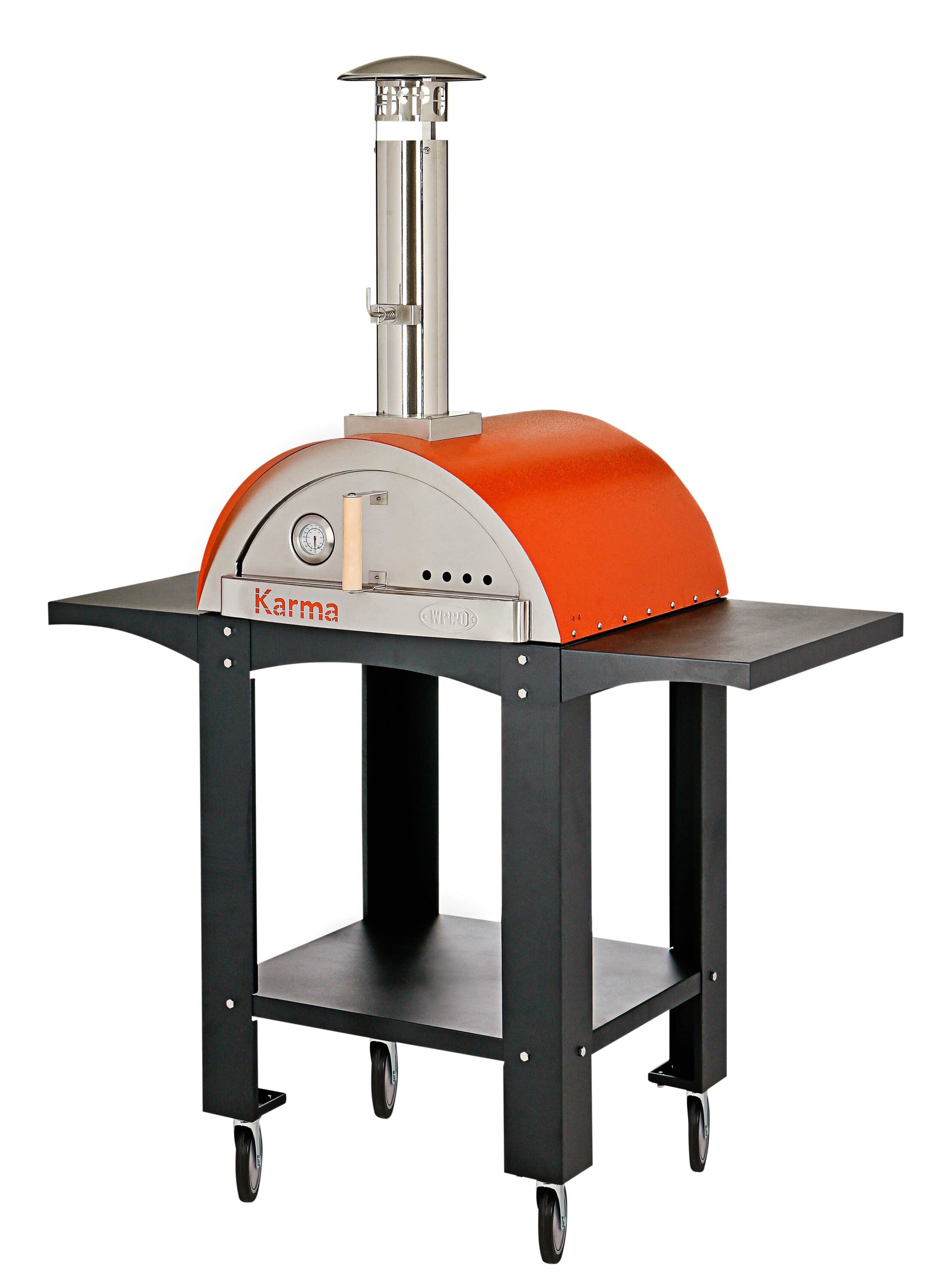 Wppo Karma Series Brick Hearth Wood Fired Outdoor Pizza Oven In The Outdoor Pizza Ovens 7279