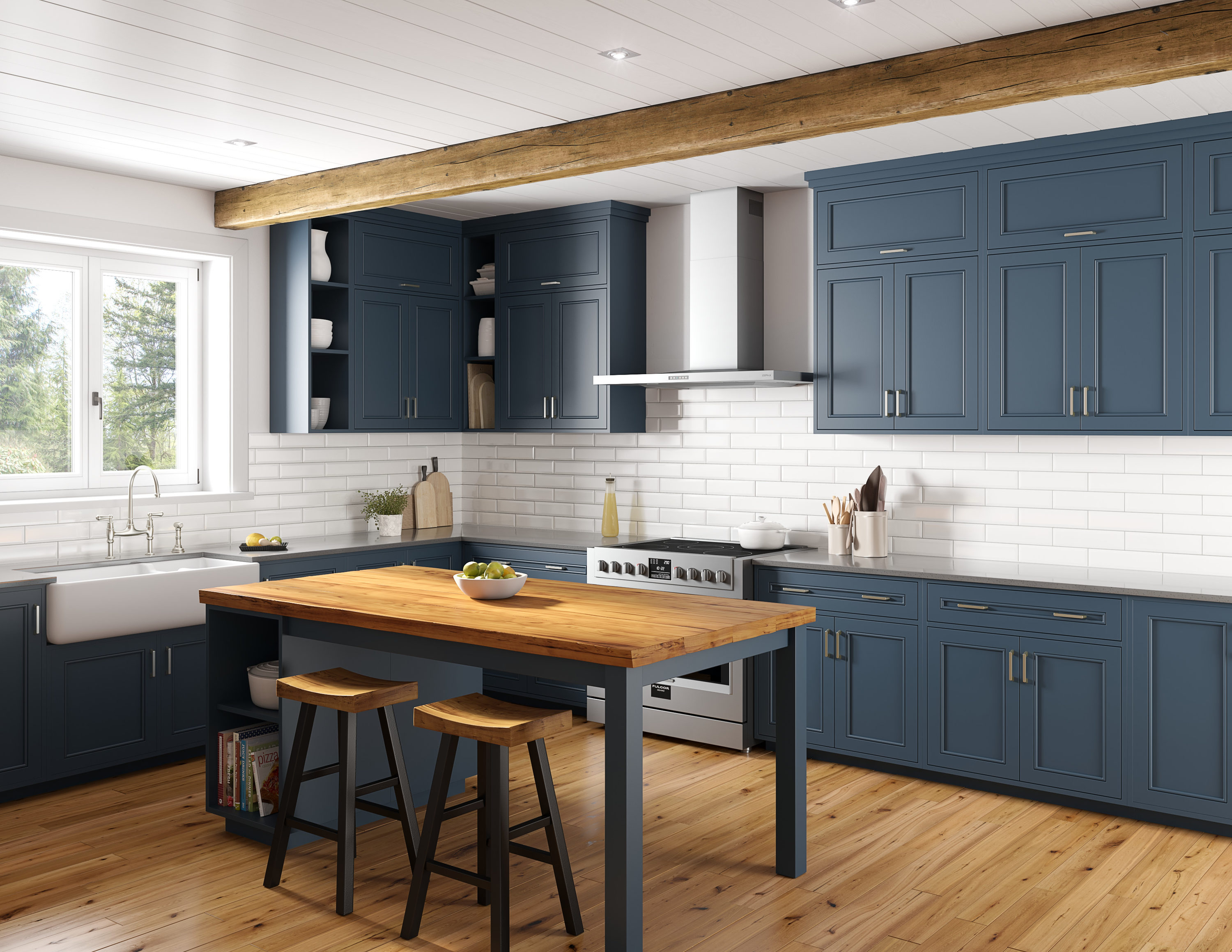 Zephyr DLA-M90ASSX Wall-Mounted-Range-Hoods - View #3