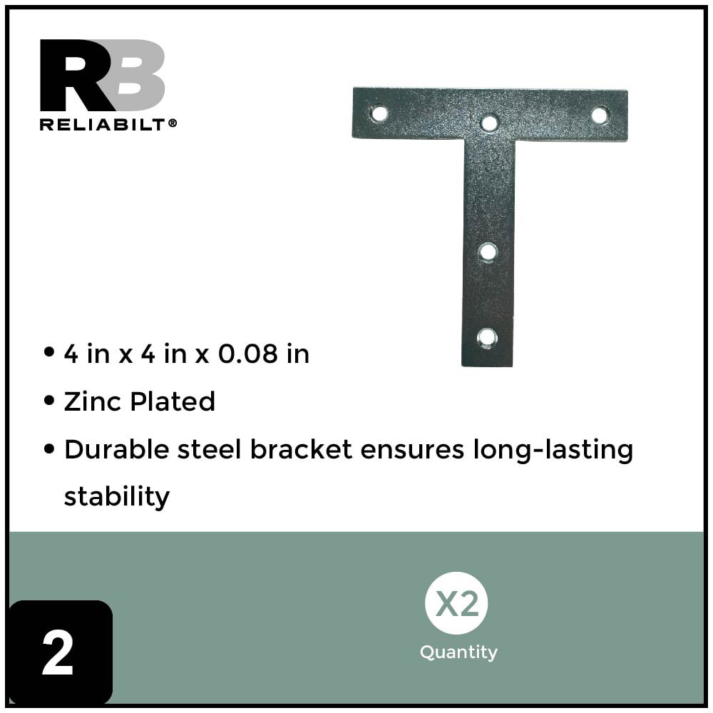 RELIABILT 22530ZCXLG Mending-Plates-Brackets-Braces - View #2