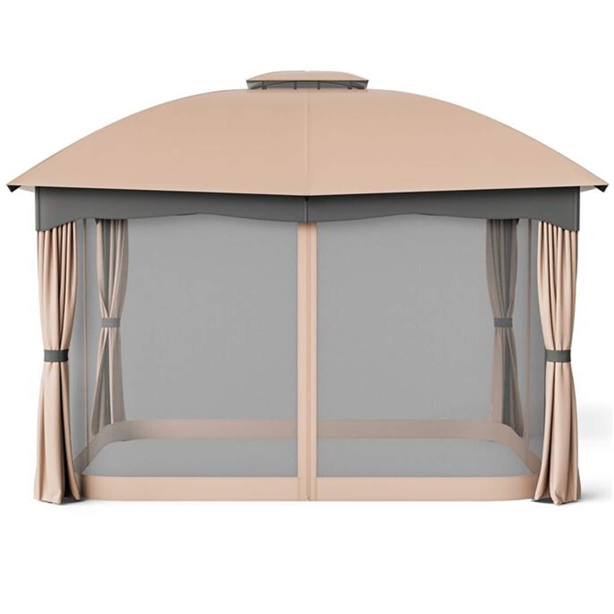 BABOOM BOM-0384GR-CO Wood-Resin-Gazebos - View #4