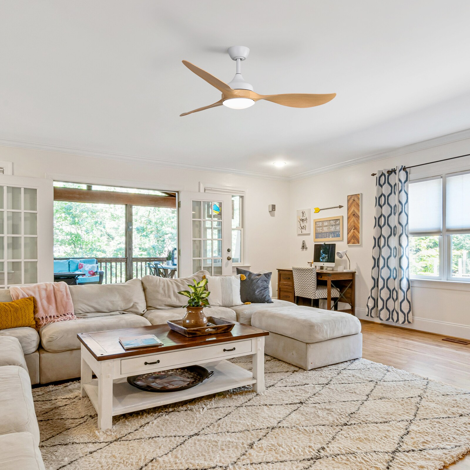 Sofucor LS-56K009-WH-QMW-60 Ceiling-Fans - View #2