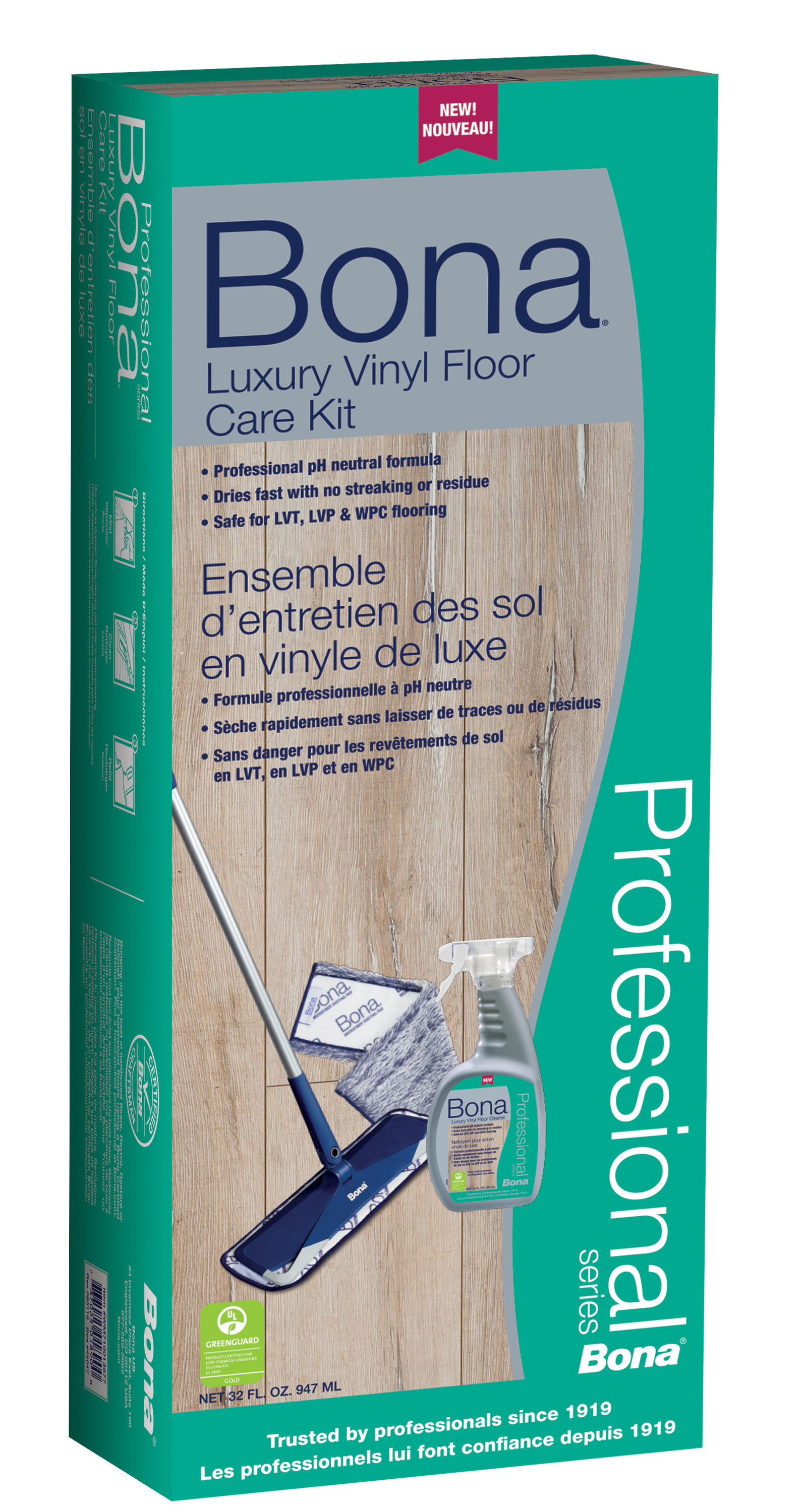 Bona Pro Series Luxury Vinyl Floor Cleaner 32oz Spray
