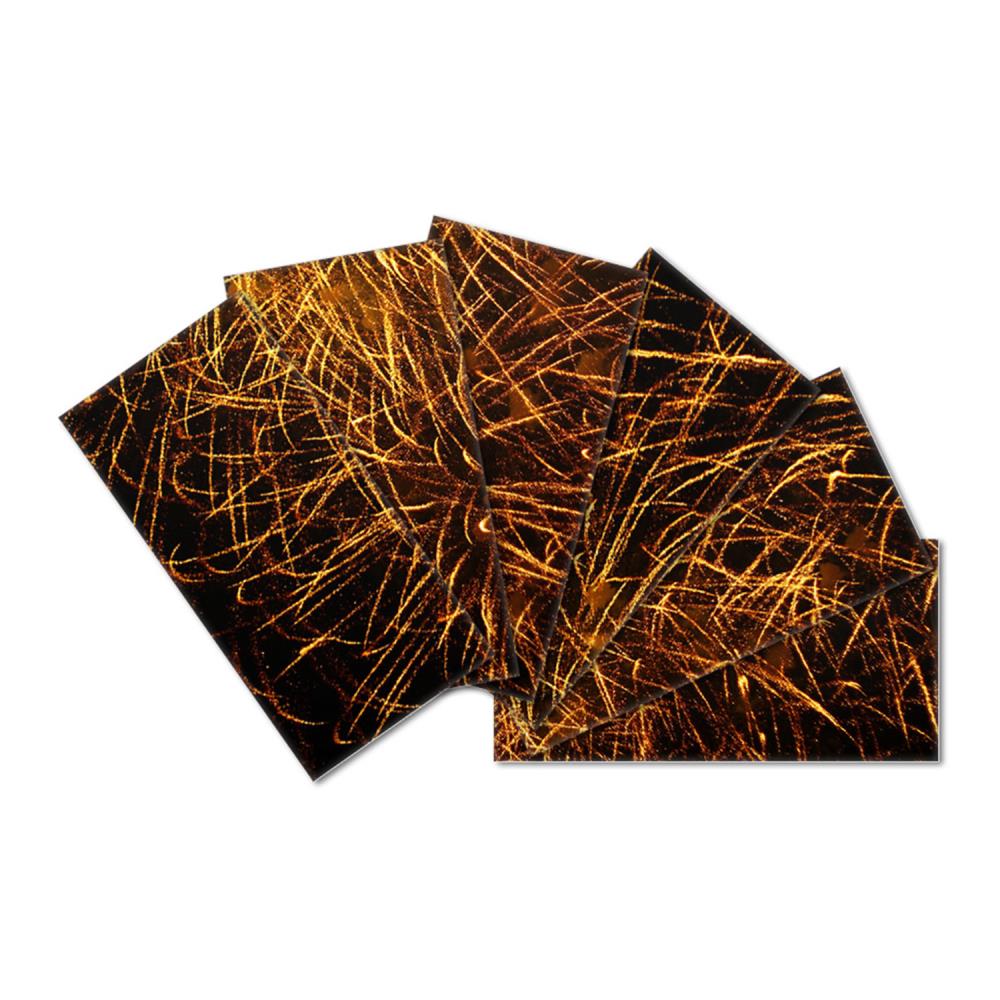 Instant Mosaic 2210301 SkinnyTile 48-Pack Multicolor 3-in x 6-in Glossy Glass Random Wall Tile