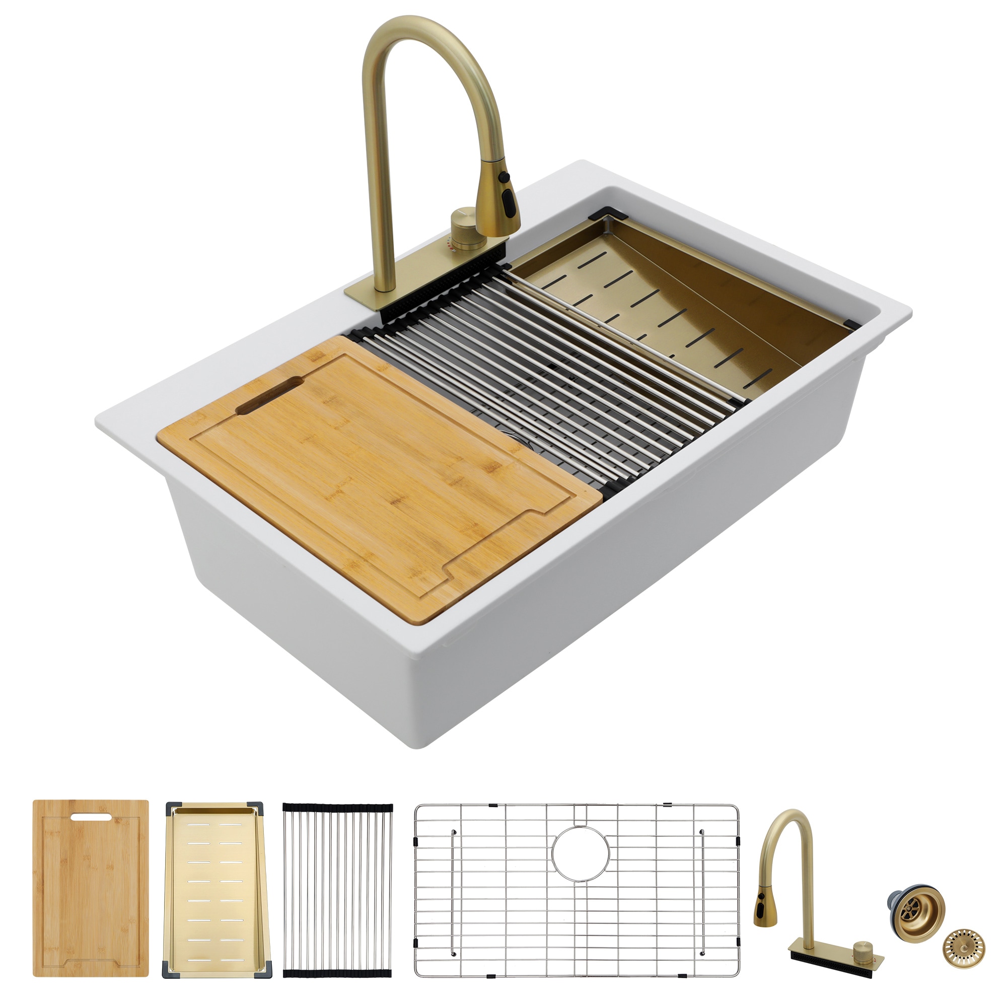 Lordear LD-FYWHTS33 Kitchen-Sinks - View #11