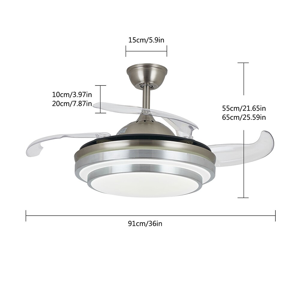 Oukaning HG-HCX-2746-US-BT Ceiling-Fans - View #5