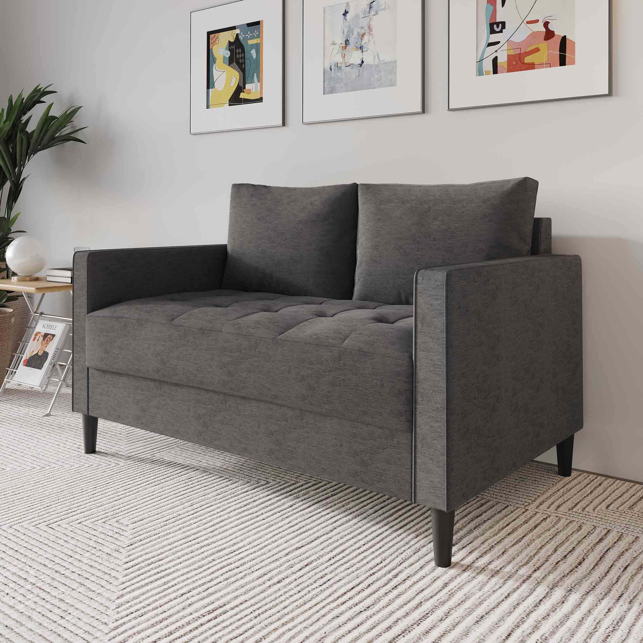 ChaletPosh C373LS-DGY-LN Sofas-Loveseats - View #2