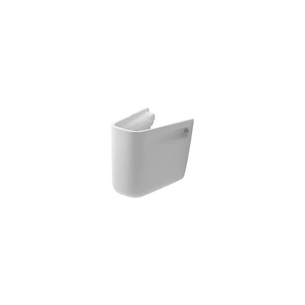 Duravit AFSP26141 8571800002 D-Code Siphon Cover for Bathroom Sink in White