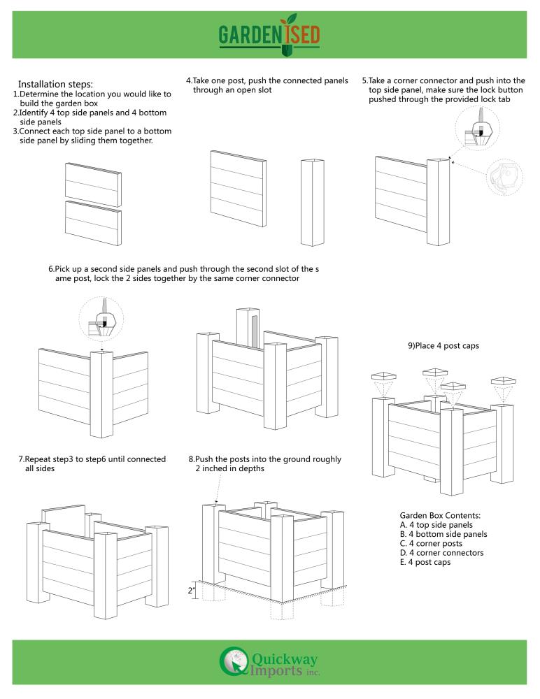 Gardenised QI003740.B Planter-Window-Box - View #5